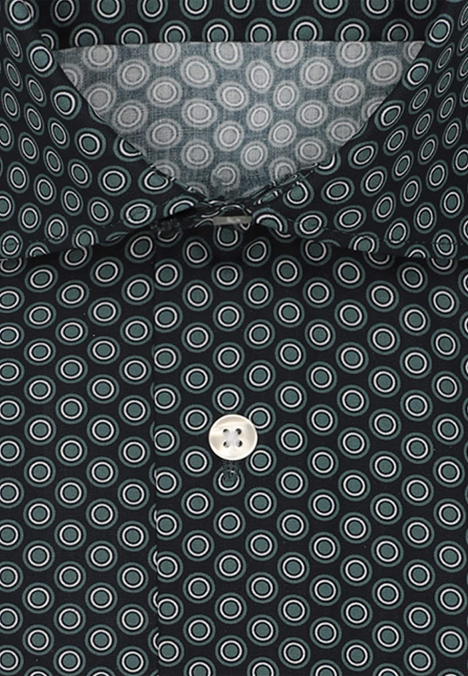 seidensticker Businesshemd »Schwarze Rose«, Comfort 1/1 Kentkragen Druck