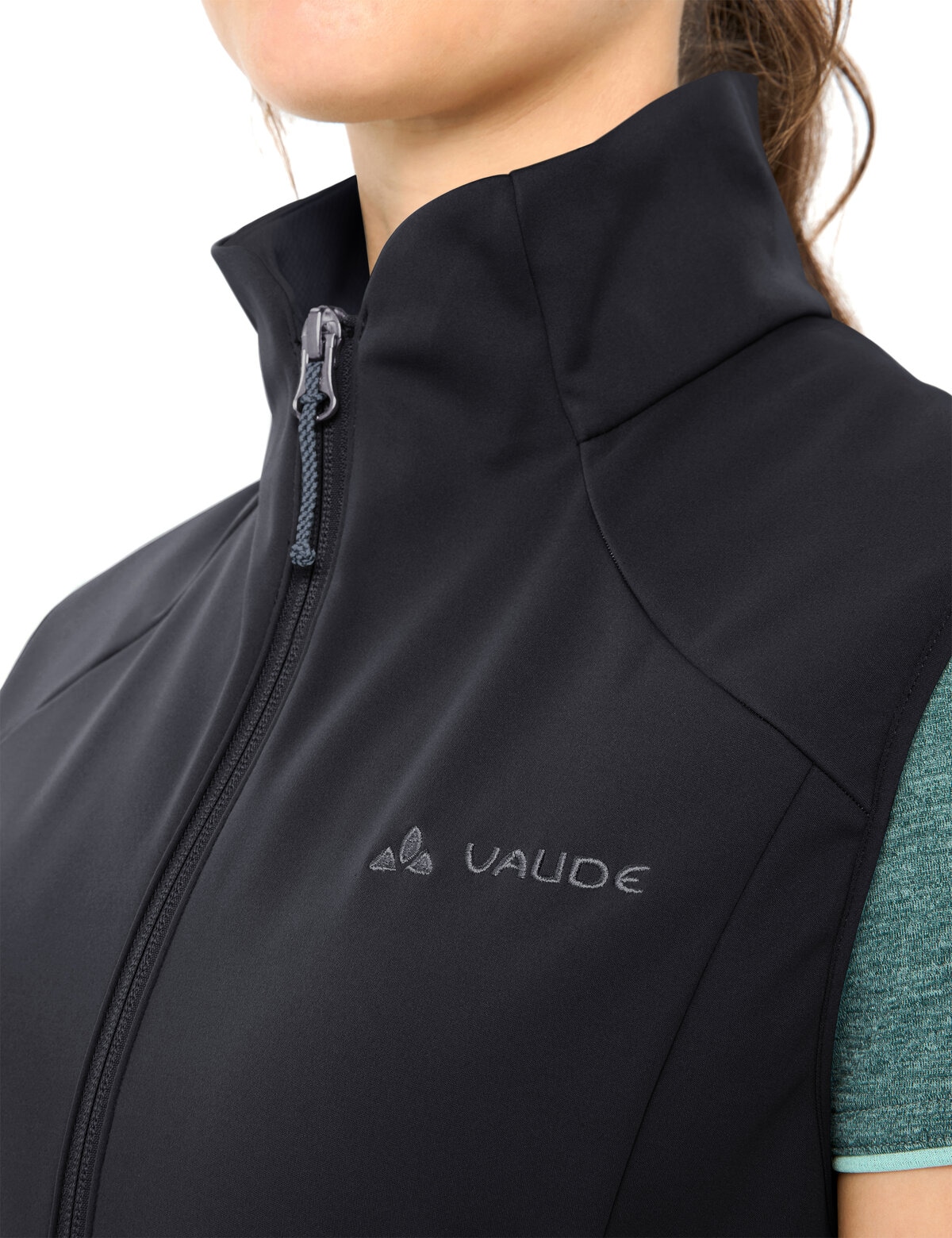 VAUDE Softshellweste »Women's Everhike Softshell Vest« wasserabweisend, windabweisend, wärmeisoliert, sportlicher Stil