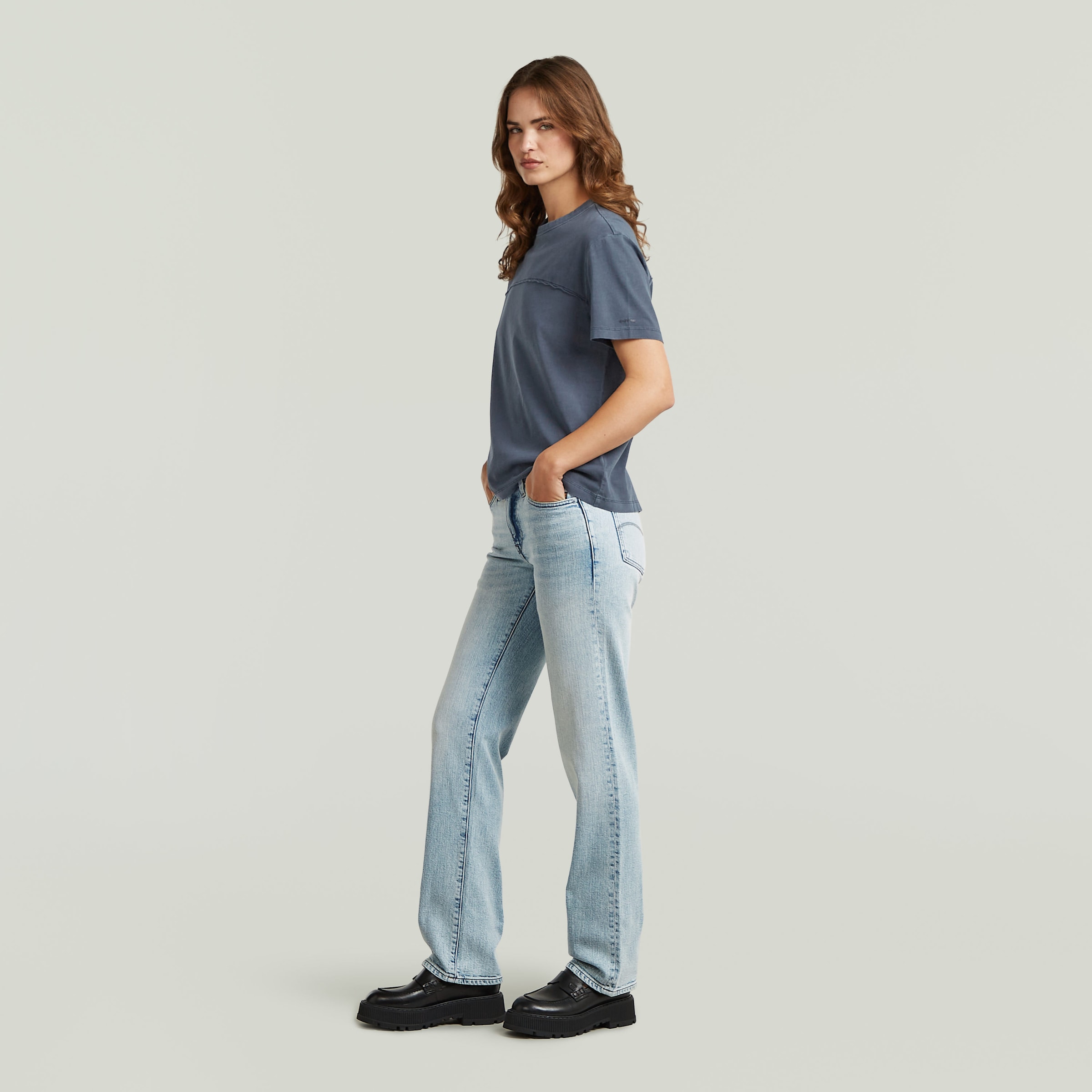 G-STAR 5-Pocket-Jeans »G-Straight Wmn« im Straight Fit