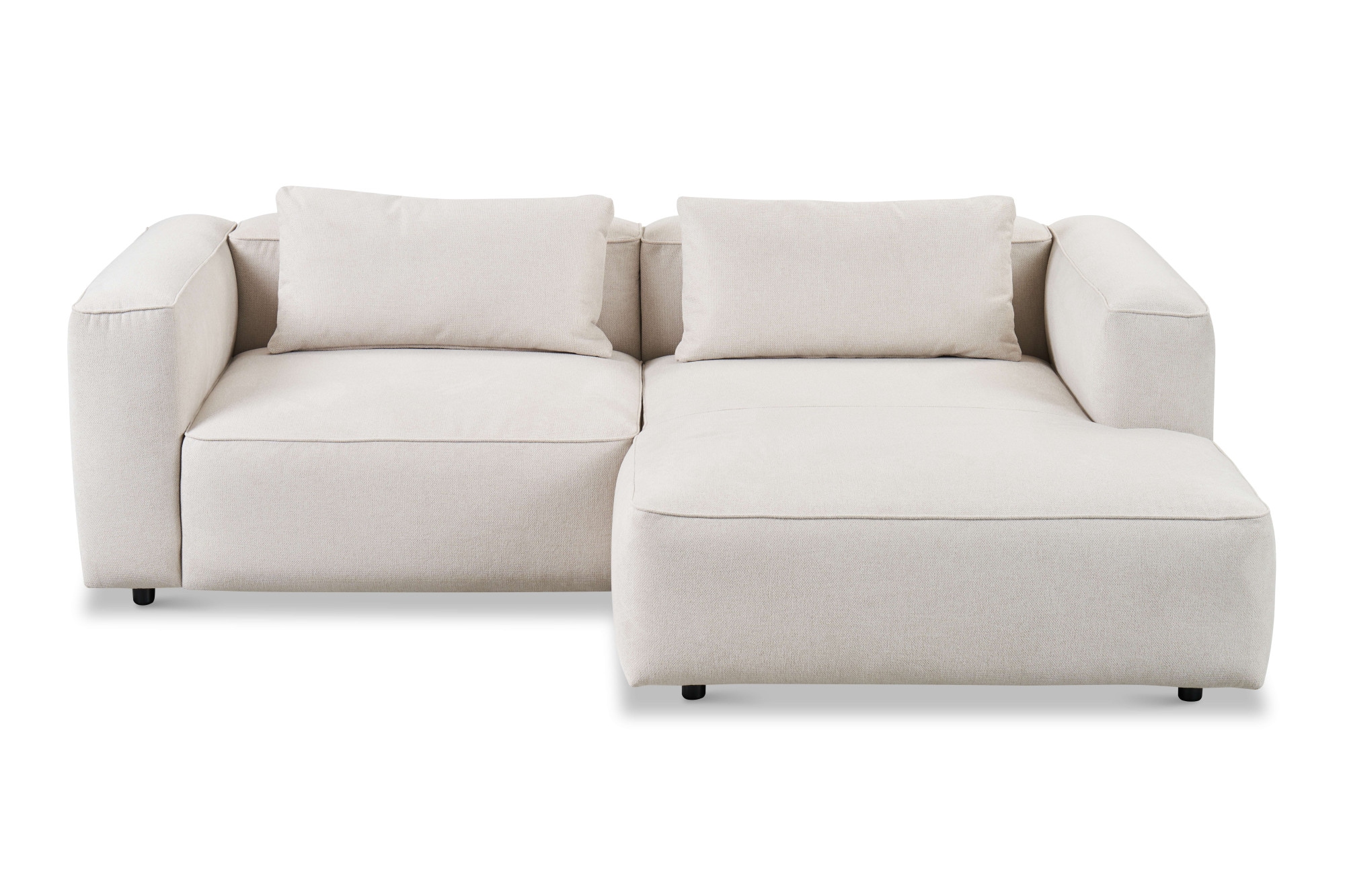 andas Ecksofa »Tvinnet« Breite 228 cm, extra tiefe Sitzfläche, kubisches Sitzvergnügen