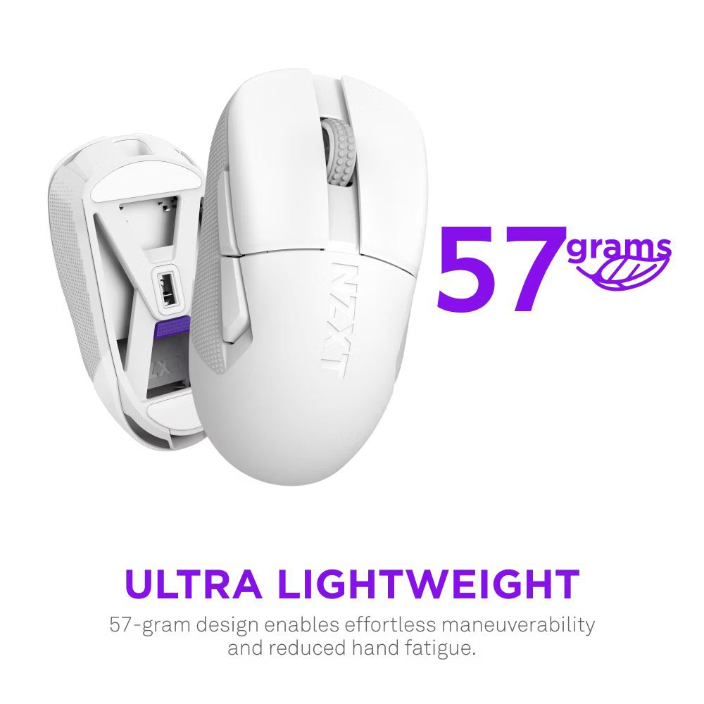 NZXT Gaming-Maus »Lift Elite Wireless«, Funk-kabelgebunden