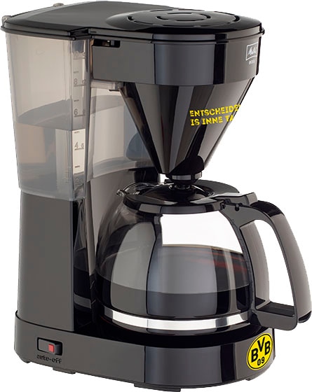 Filterkaffeemaschine »Easy Kaffeekanne, BVB-Edition«, Jahren 1x4 Korbfilter, XXL mit l 1,25 Garantie 3 Melitta