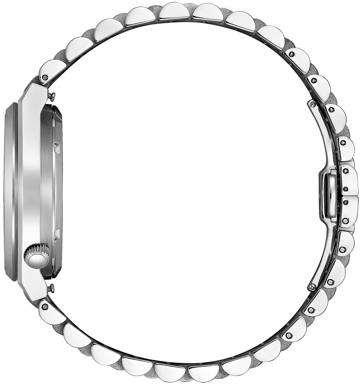 Citizen Automatikuhr »Tsuyosa«, Armbanduhr, Mechanische Uhr, Herrenuhr, Damenuhr, Edelstahlarmband