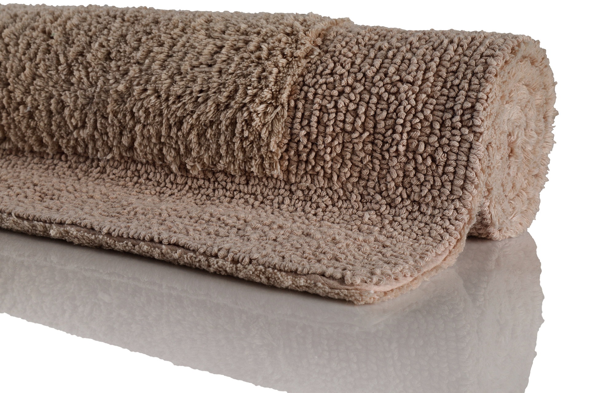 Wecon home Basics Badematte »Finn«, waschbar, robust, saugfähig, pflegeleicht, Baumwolle, Hoch-Tief-Effekt