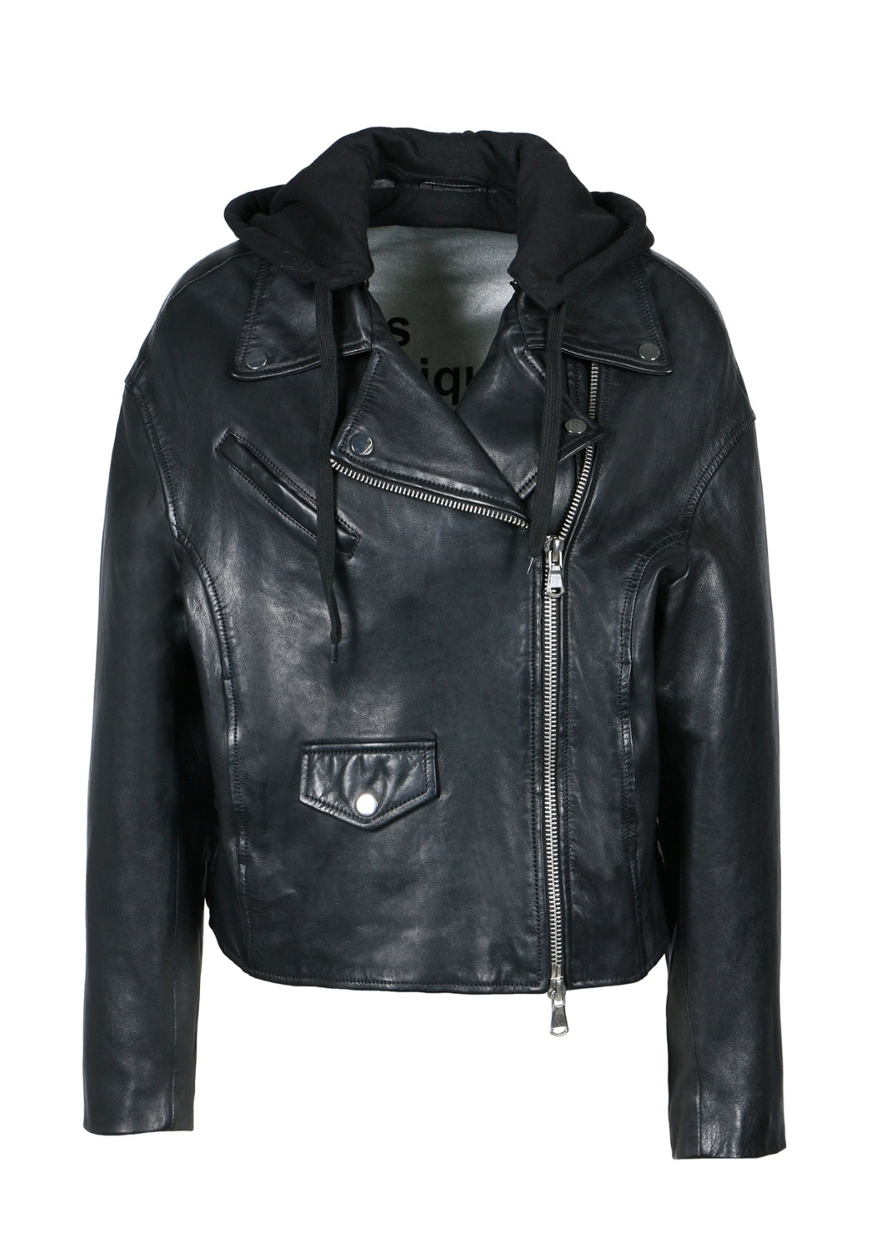 Freaky Nation Lederjacke »Black Vibe-FN«