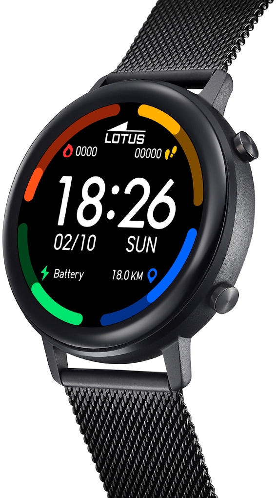 Lotus Smartwatch »50043/1«, Armbanduhr, Damenuhr, Herrenuhr, Geschenkidee, Edelstahlarmband)