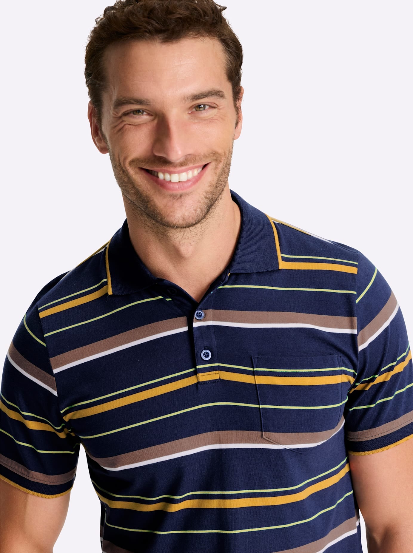 Marco Donati Kurzarmshirt »Kurzarm-Poloshirt« 1 tlg.