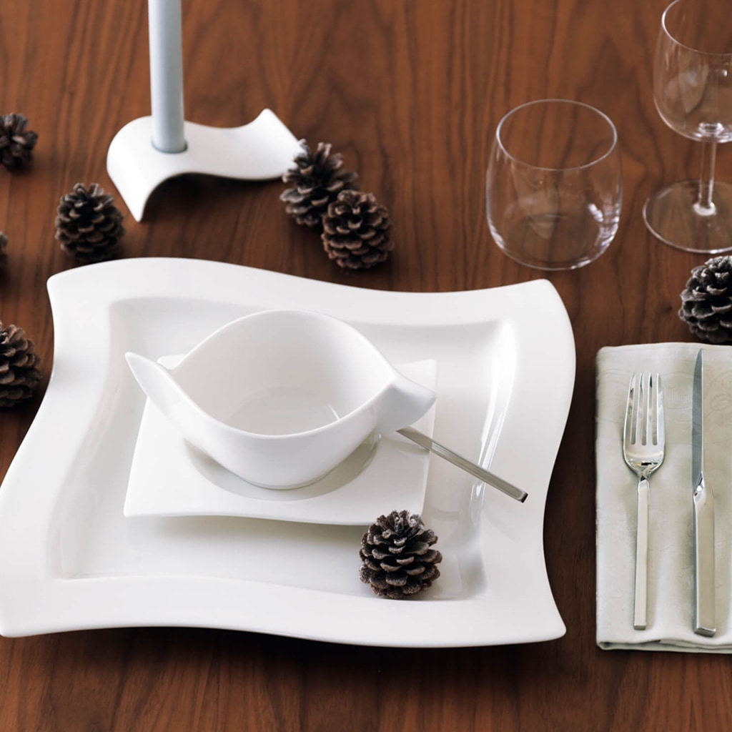 Villeroy & Boch Tasse »Suppentassen NewWave 450 ml 4er Set weiß«