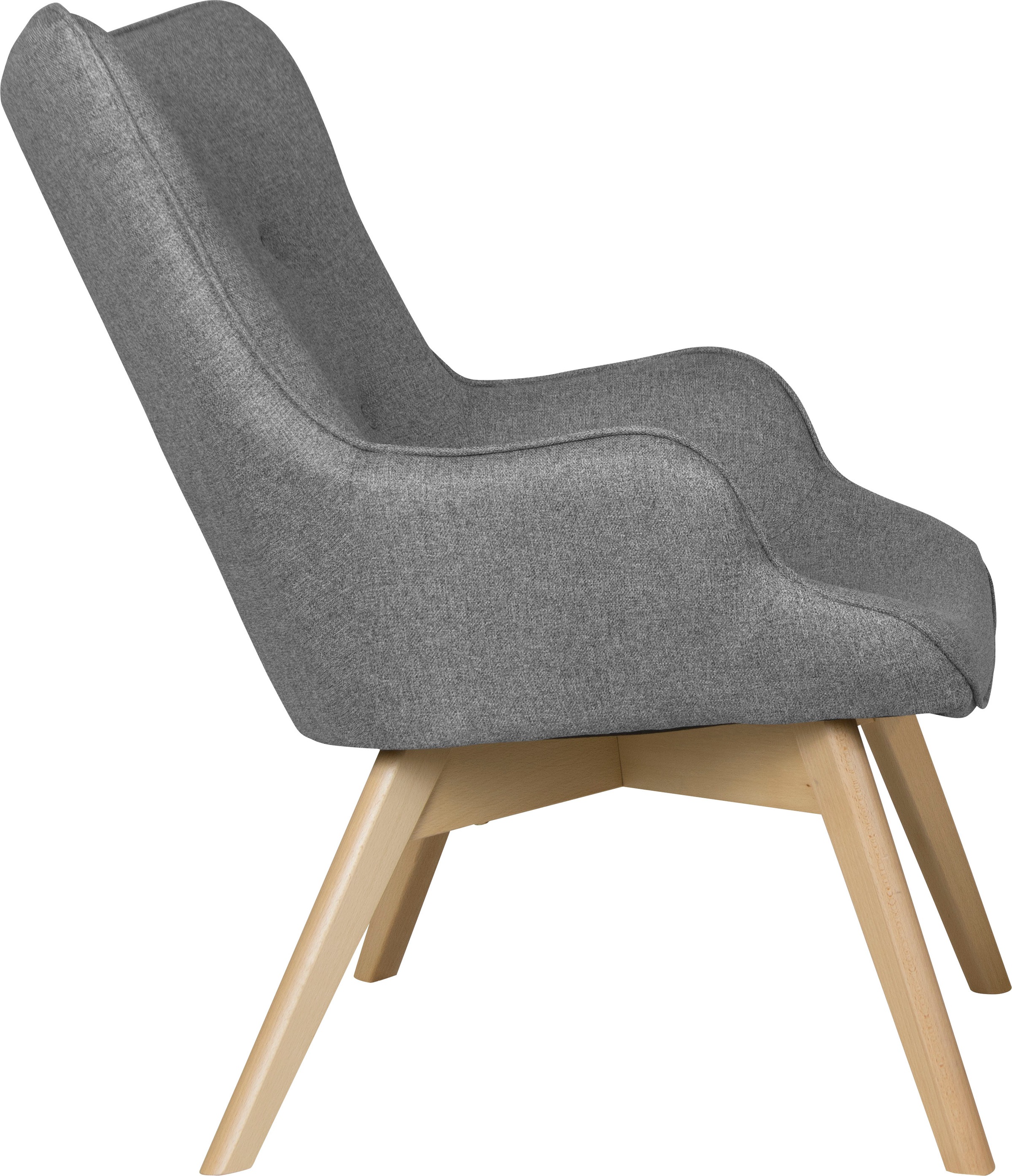 Home affaire Sessel »Nicko« wahlweise mit und ohne Hocker