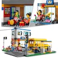 LEGO® Konstruktionsspielsteine »Schule mit Schulbus (60329), LEGO® City«, (433 St.)