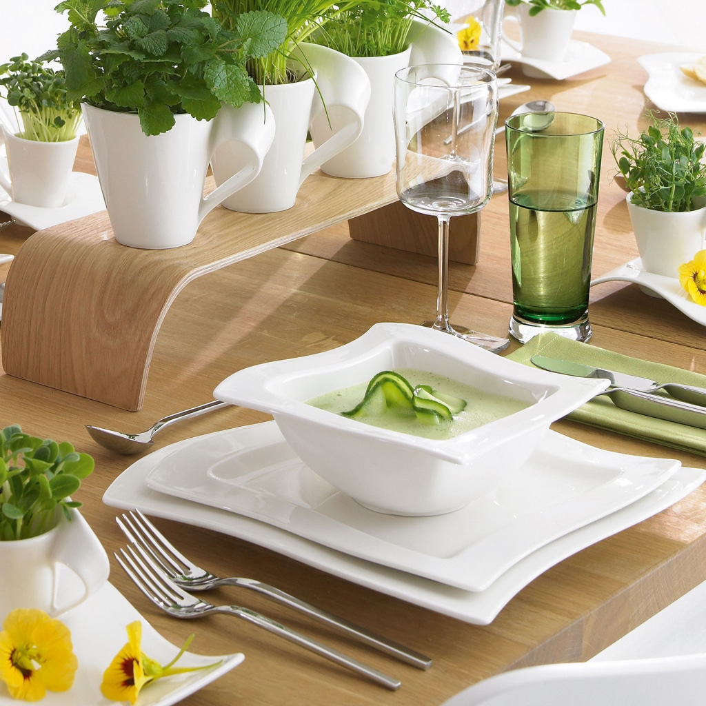 Villeroy & Boch Schale »Bols NewWave 600 ml 4er Set weiß«