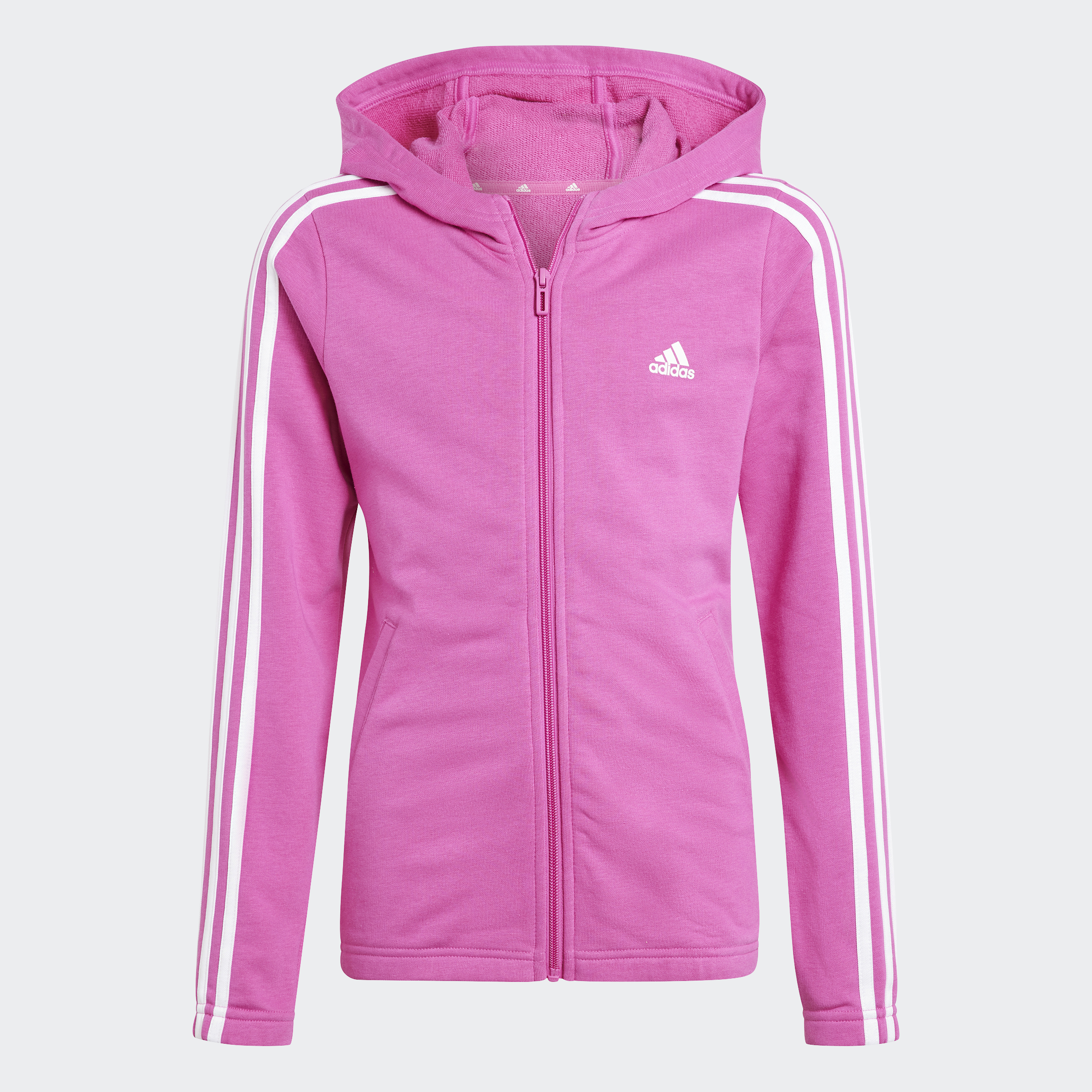 Kapuzensweatshirt »ESSENTIALS 3STREIFEN FULLZIP KAPUZENJACKE«