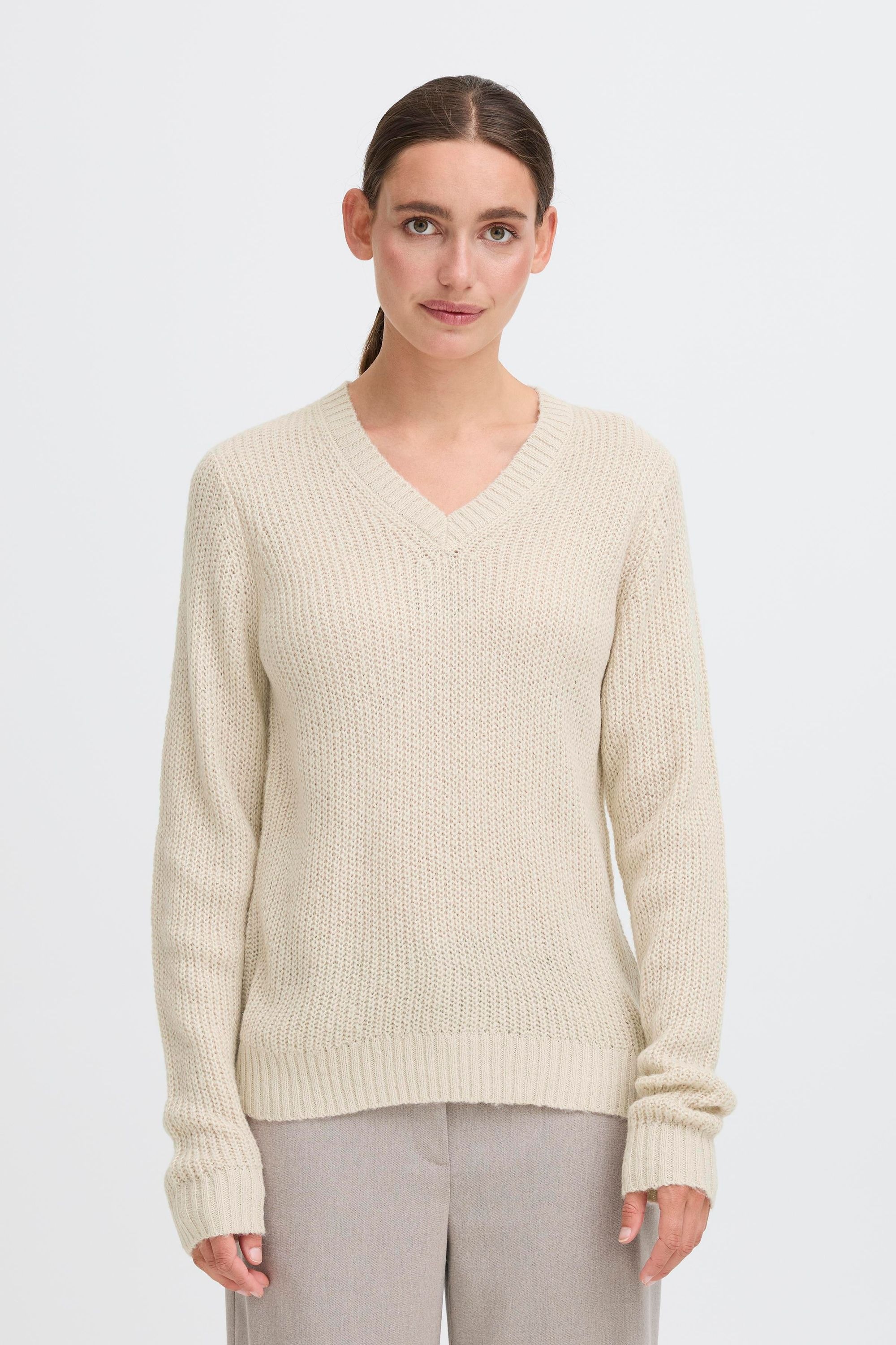 OXMO V-Ausschnitt-Pullover »V-Ausschnitt-Pullover OXFSINVI PU 1«