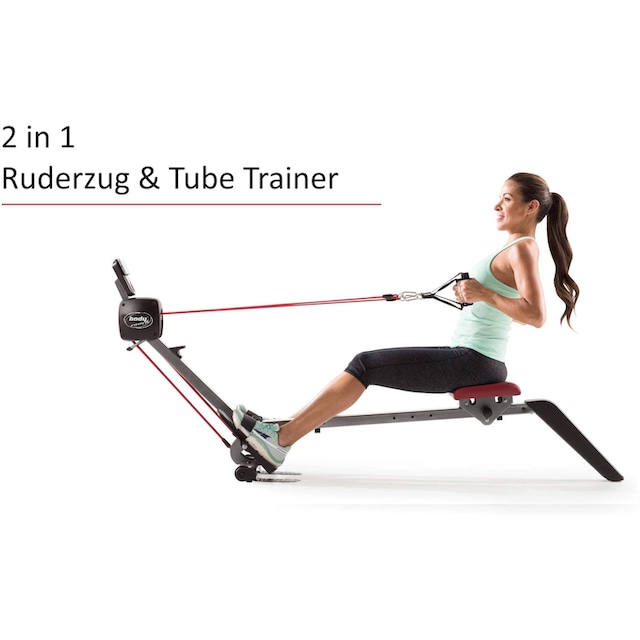 body coach Ruderzugmaschine »Tube Allround-Fitnessgerät 3fach  Band-Zugsystem klappbar« bei