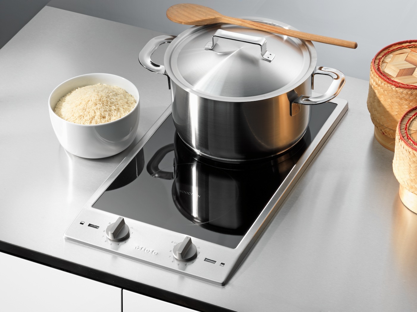 Miele Induktions-Kochfeld »CS 1212-1 I Edelstahl«