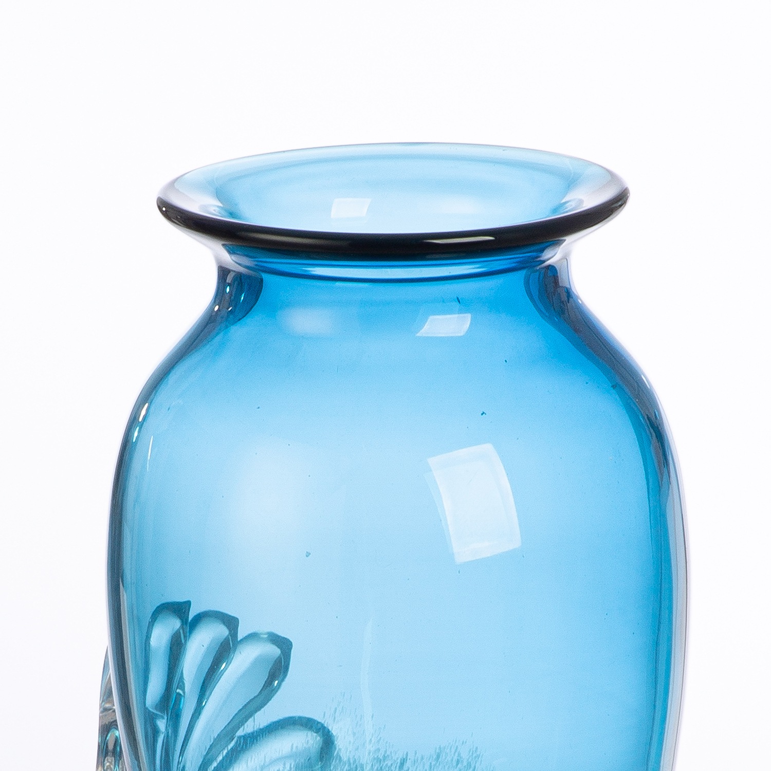 Casablanca by Gilde Tischvase »Vase Wave blau«, (1 St.)