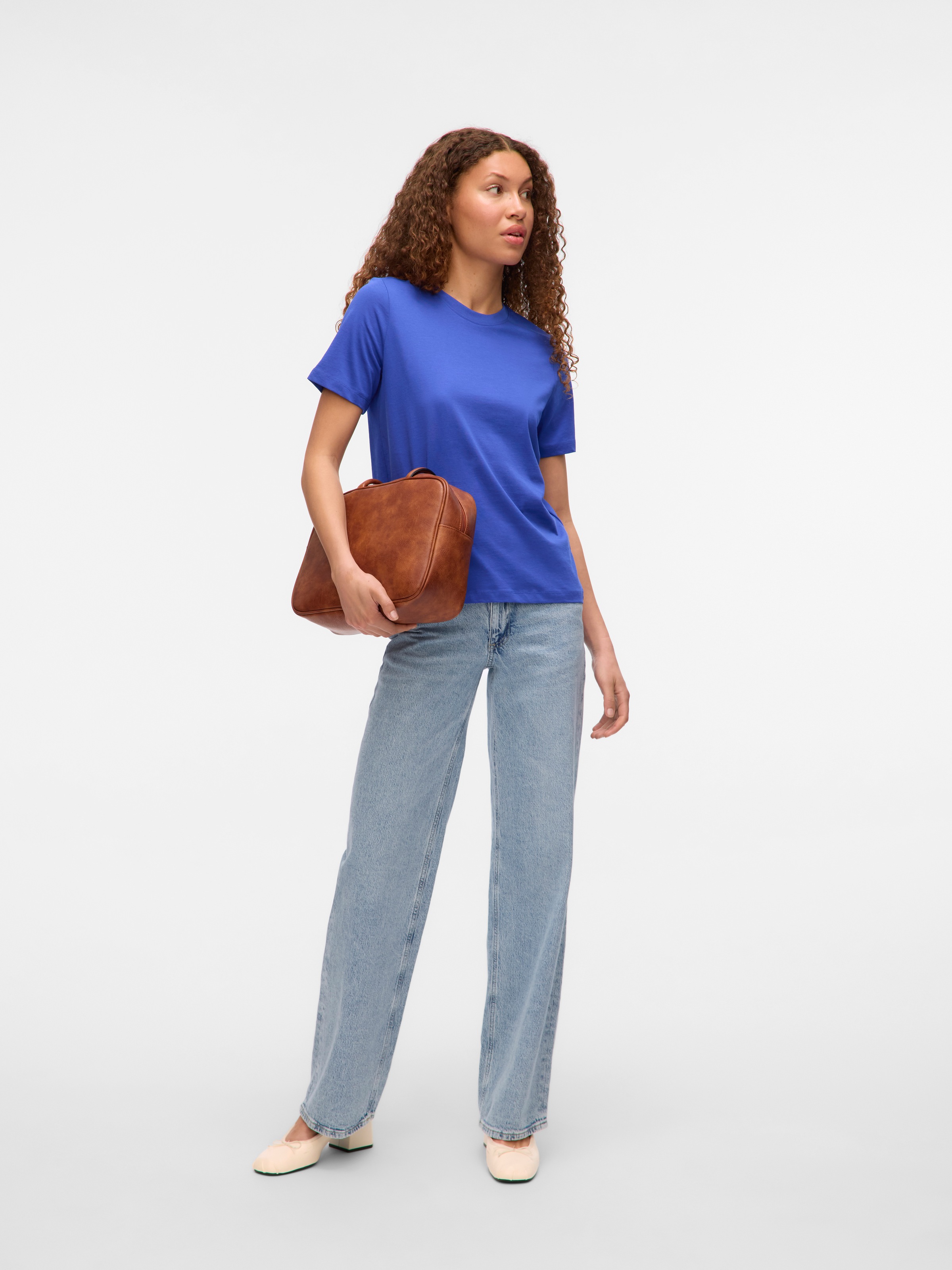 Vero Moda Kurzarmshirt »VMPAULINA SS T-SHIRT GA JRS NOOS«