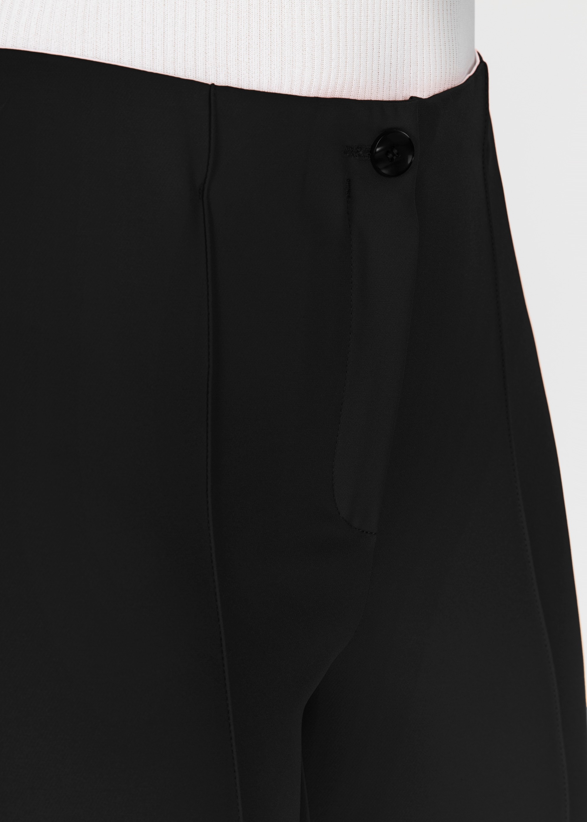 Stehmann 7/8-Hose, mit Biesen