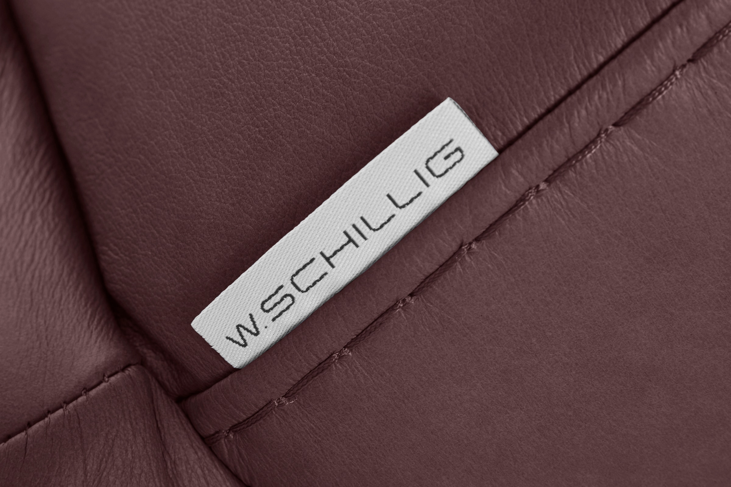 W.SCHILLIG 2,5-Sitzer »montanaa«, mit Metallfüßen in Bronze pulverbeschichtet, Breite 212 cm