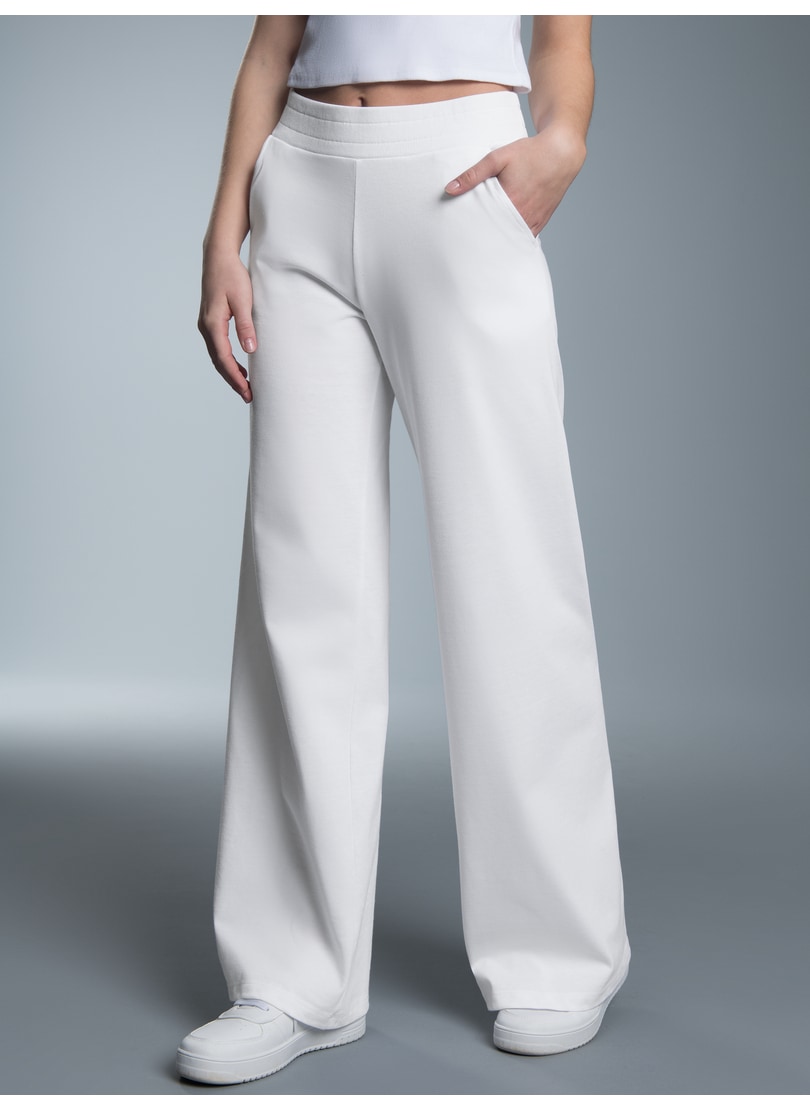 Trigema Jerseyhose »TRIGEMA Jogginghose mit hohem Bund«, (1 tlg.)