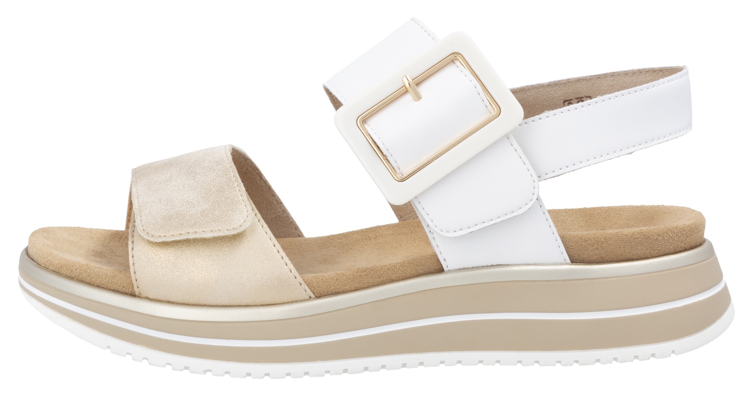 Remonte Keilsandalette, Sommerschuh, Riemchensandale mit komfortablem Softfußbett