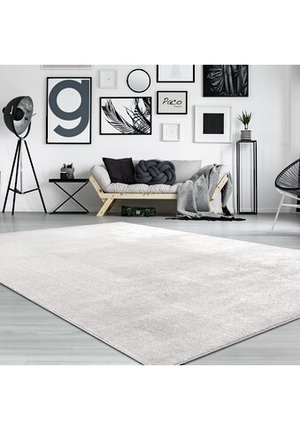 Paco Home Teppich »Cadiz 630«, rechteckig, 22 mm Höhe, Uni-Farben, besonders weich,... kaufen
