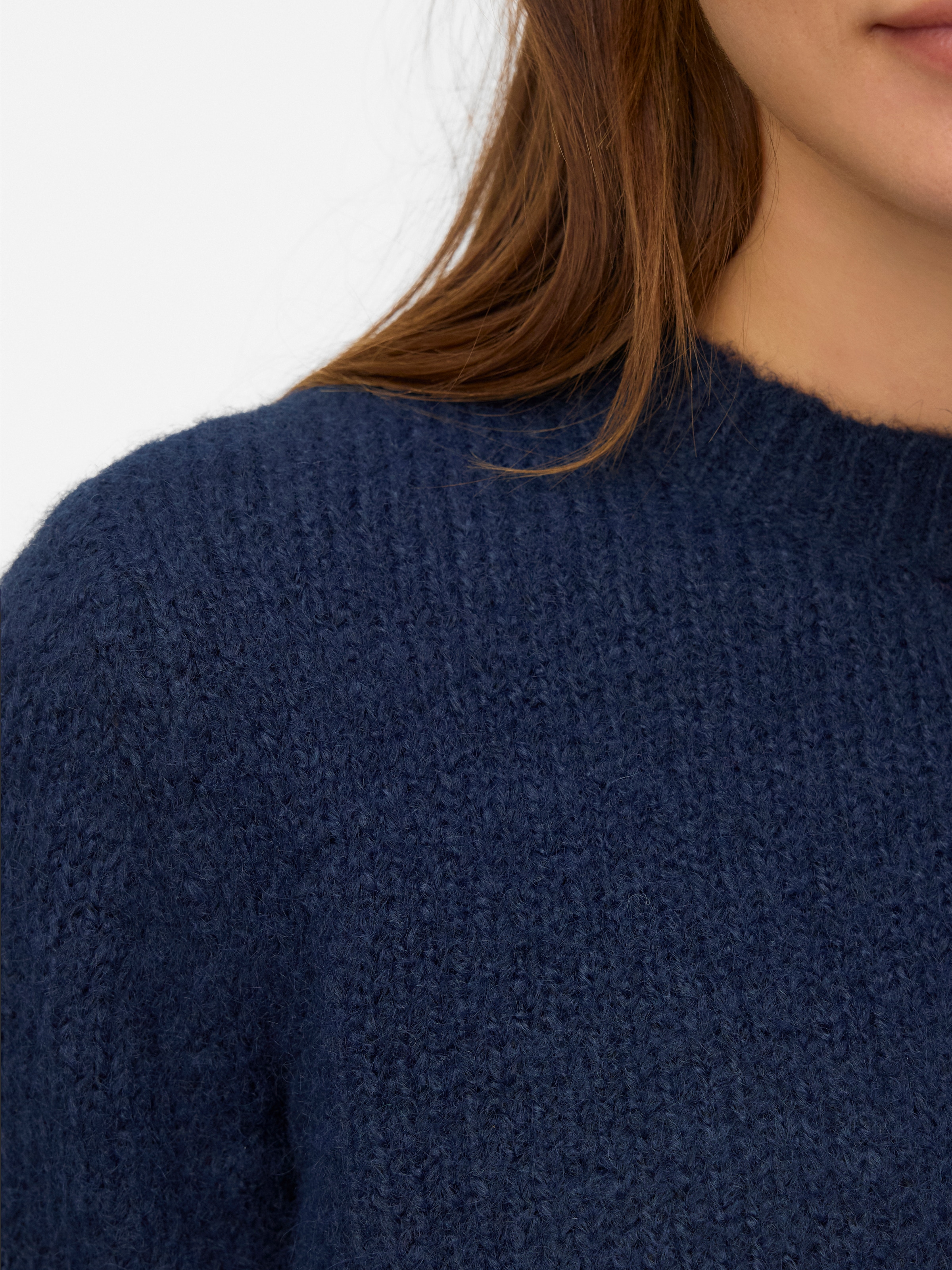 Vero Moda Strickpullover »VMNOVAH LS O-NECK PULLOVER GA NOOS«