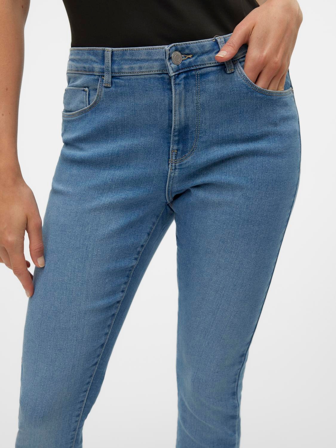 Vero Moda Skinny-fit-Jeans »VMELLY MR SKINNY JEANS BLUE NOOS«