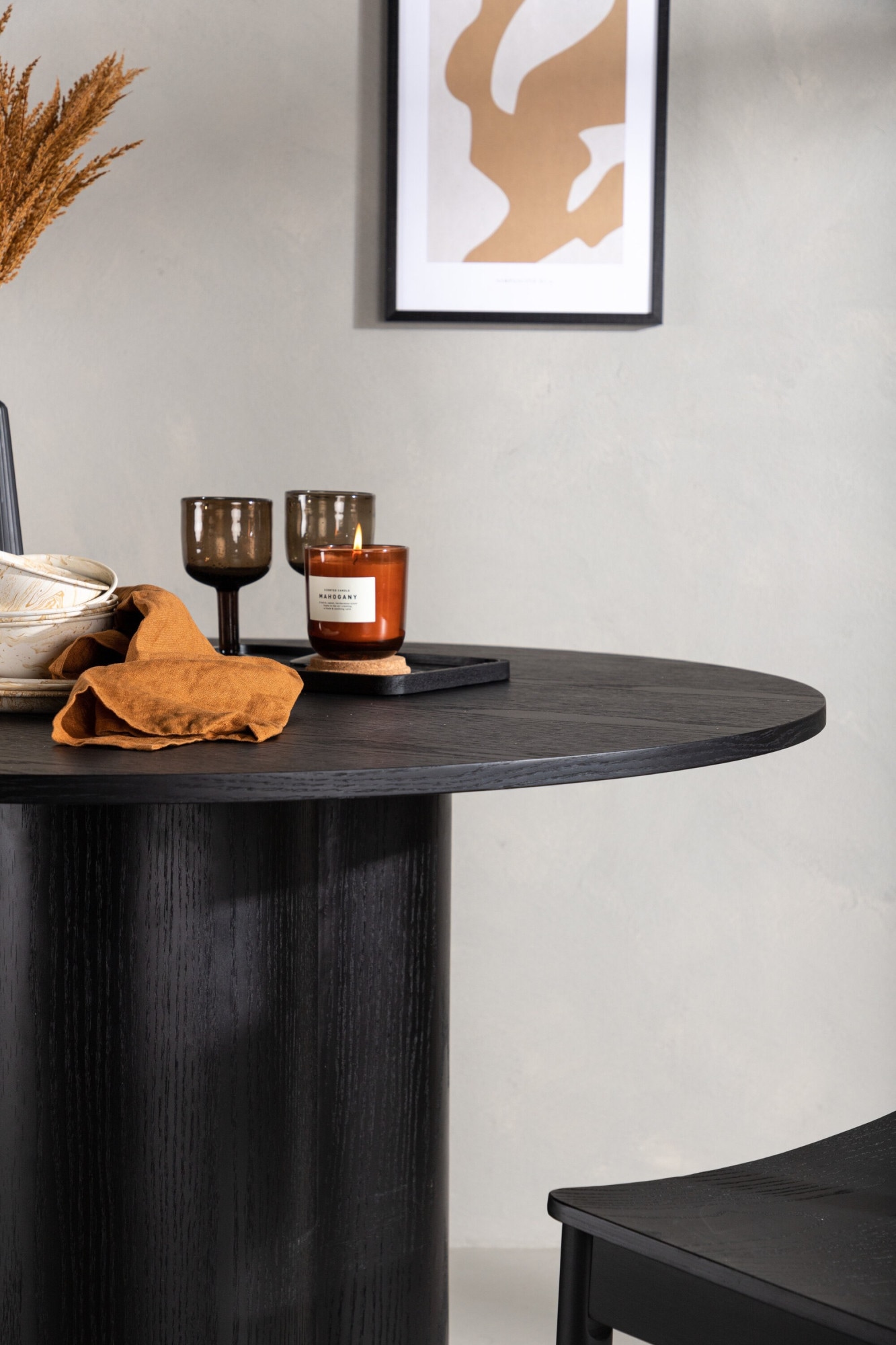 Venture Home Esstisch »Olivia, runder Esstisch, Ø 110 cm« Esszimmertisch, MDF, rund, skandinavisch, geschmackvoll