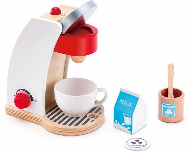 Kinder-Kaffeemaschine »Meine Kaffeemaschine«, (Set, 6 tlg.), mit Ein-/Ausschalter und...