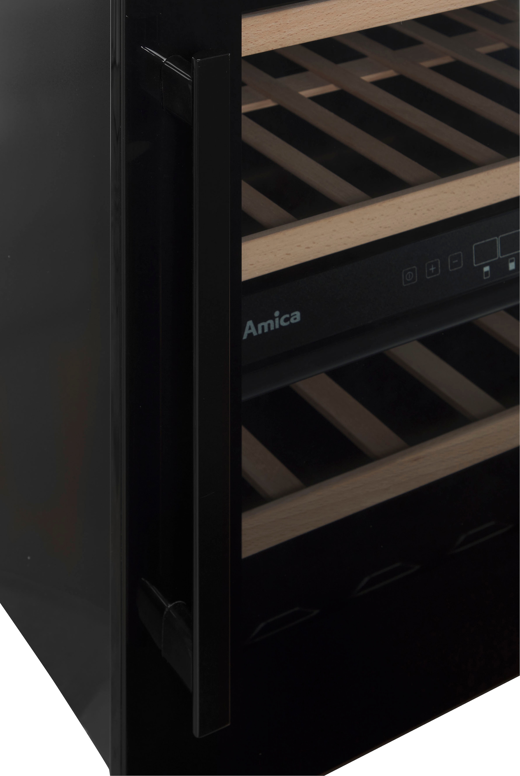 Amica Einbauweinkühlschrank »WCB2K60B36.1 / WK 341 212 S«, für 37 St. Standardflaschen á 075l