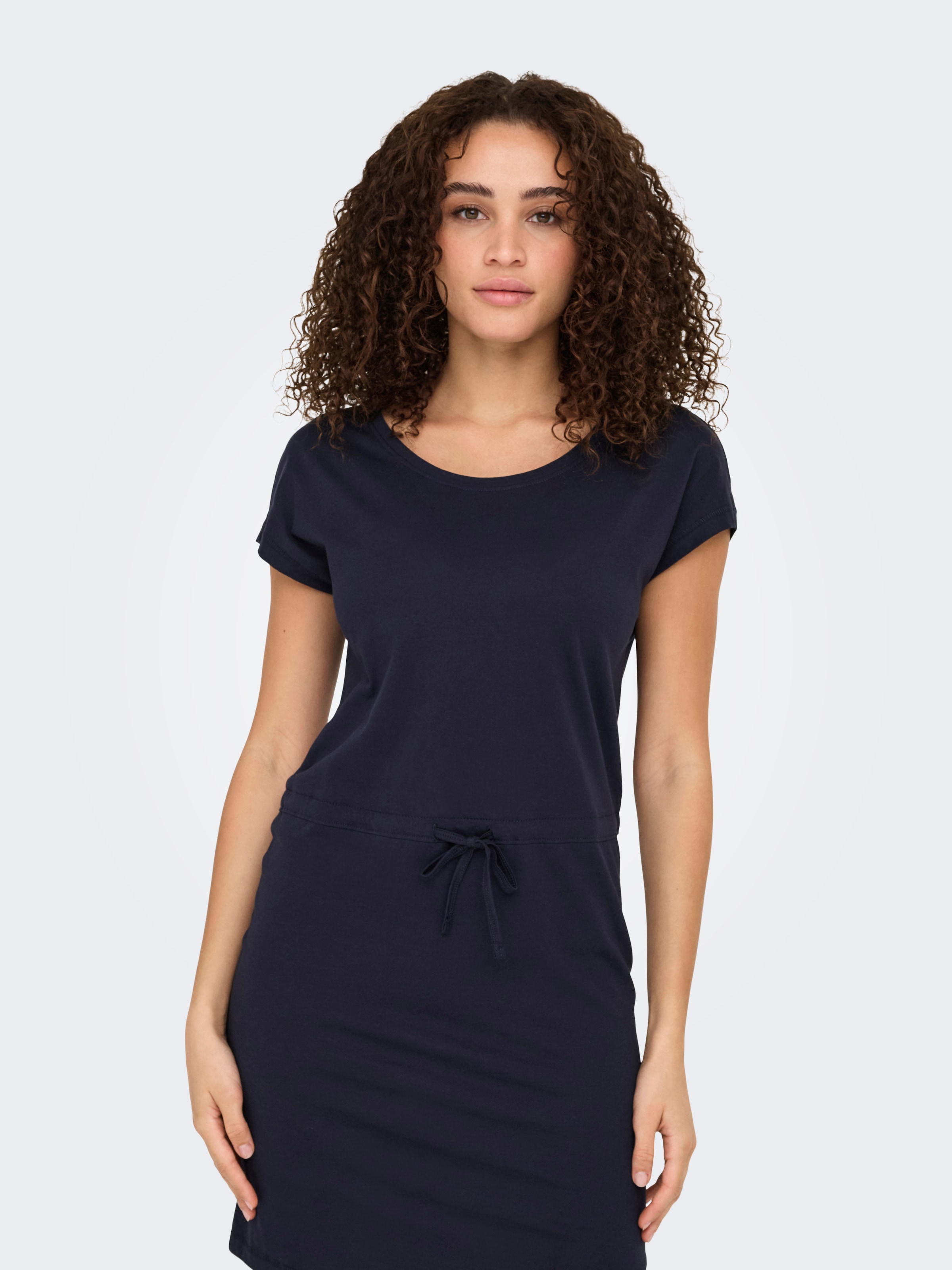 ONLY Shirtkleid »ONLMAY LIFE S/S DRESS 2 PACK CS JRS« 2er-Pack,  Baumwolle, regular fit, Rundhals