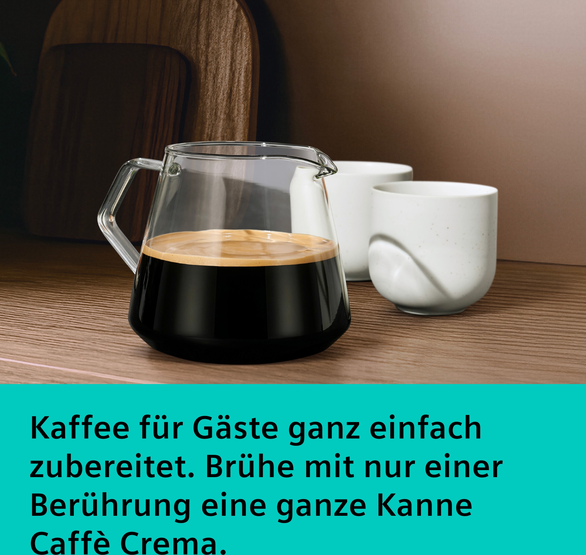 SIEMENS Kaffeevollautomat »EQ700 TP725ET7, inkl. Thermo-Kaffeebecher, XL-Getränke, 20 Favoriten« farbiges Full-Touch-Display, Doppeltassenfunktion, sehr leise, silber