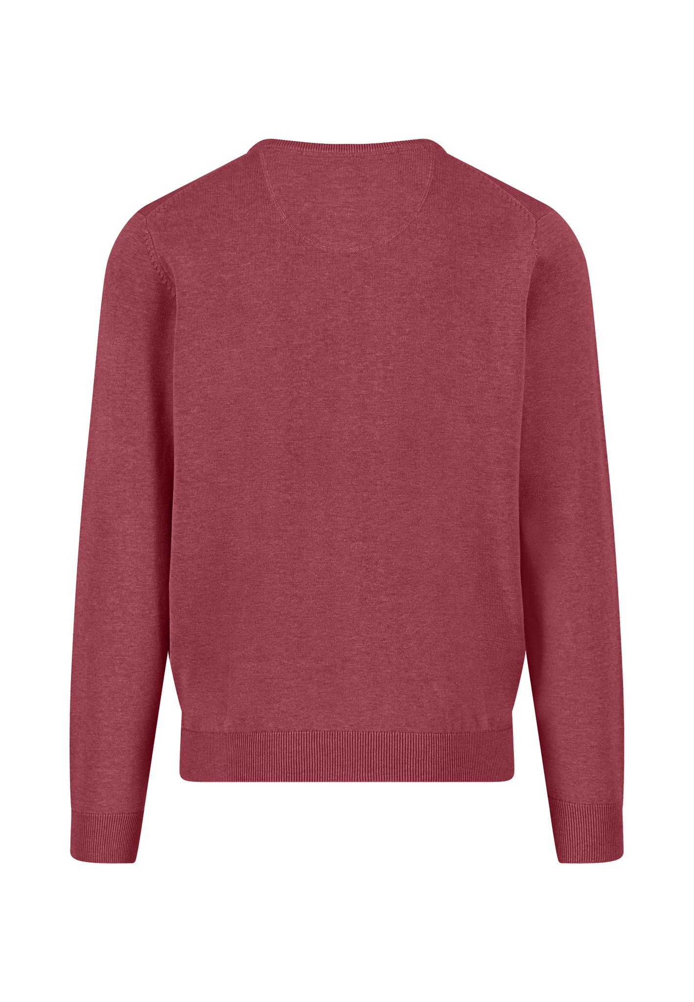 FYNCH-HATTON Rundhalspullover mit Logo Stickerei