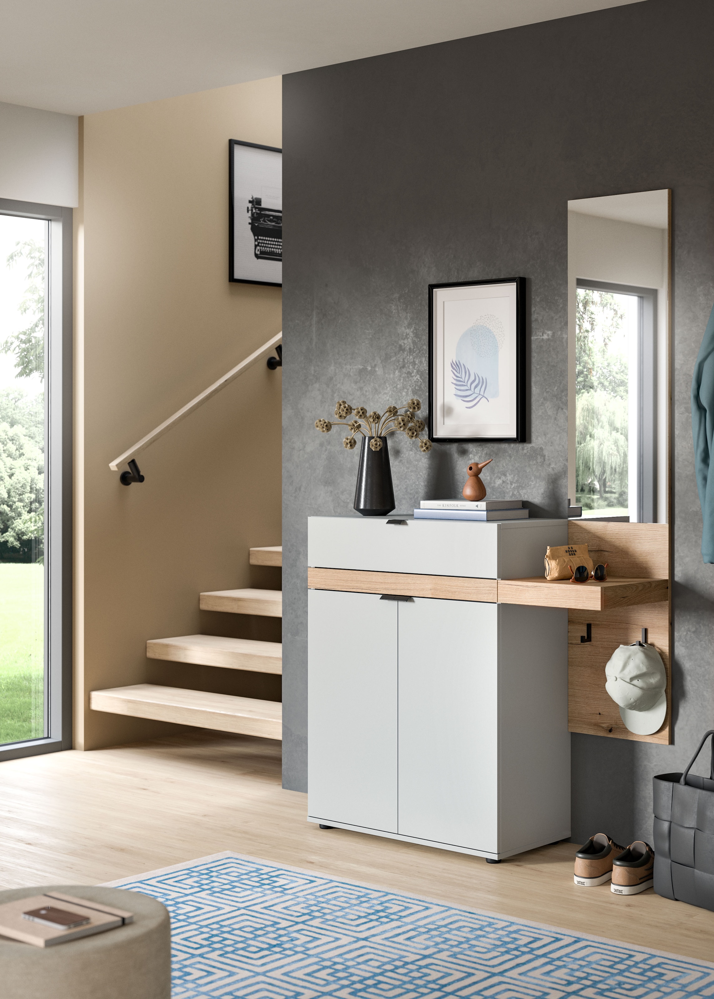 Home affaire Garderoben-Set »Oran« Set, 2 Stk. tlg.