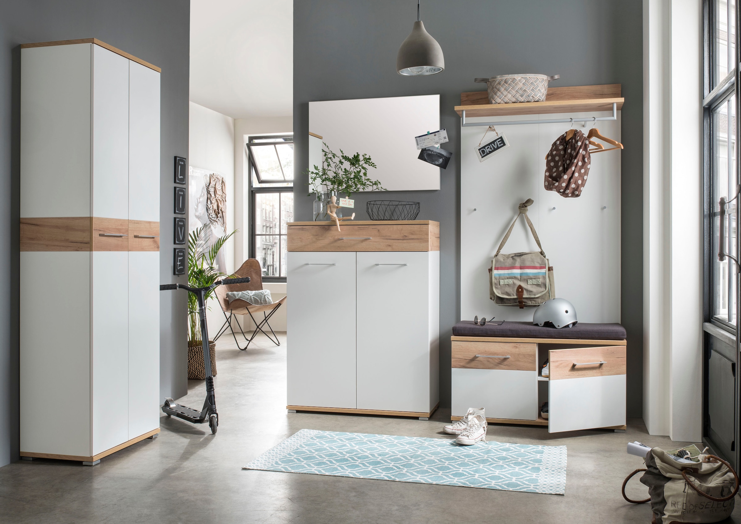 GERMANIA Garderoben-Set »GW-Topix«, (Set, 6 St.), Türen mit Soft-Close-Funktion