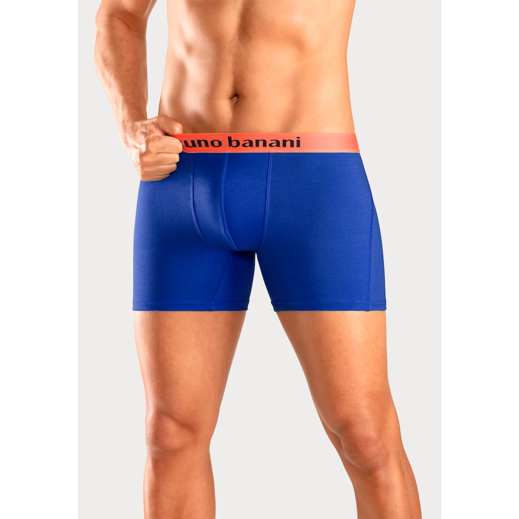 Bruno Banani Langer Boxer, (Packung, 4 St.)