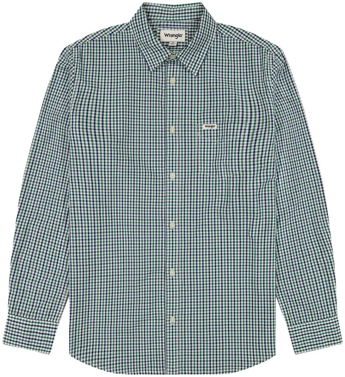 Wrangler Langarmhemd »LS 1 PKT SHIRT«, mit Karomuster