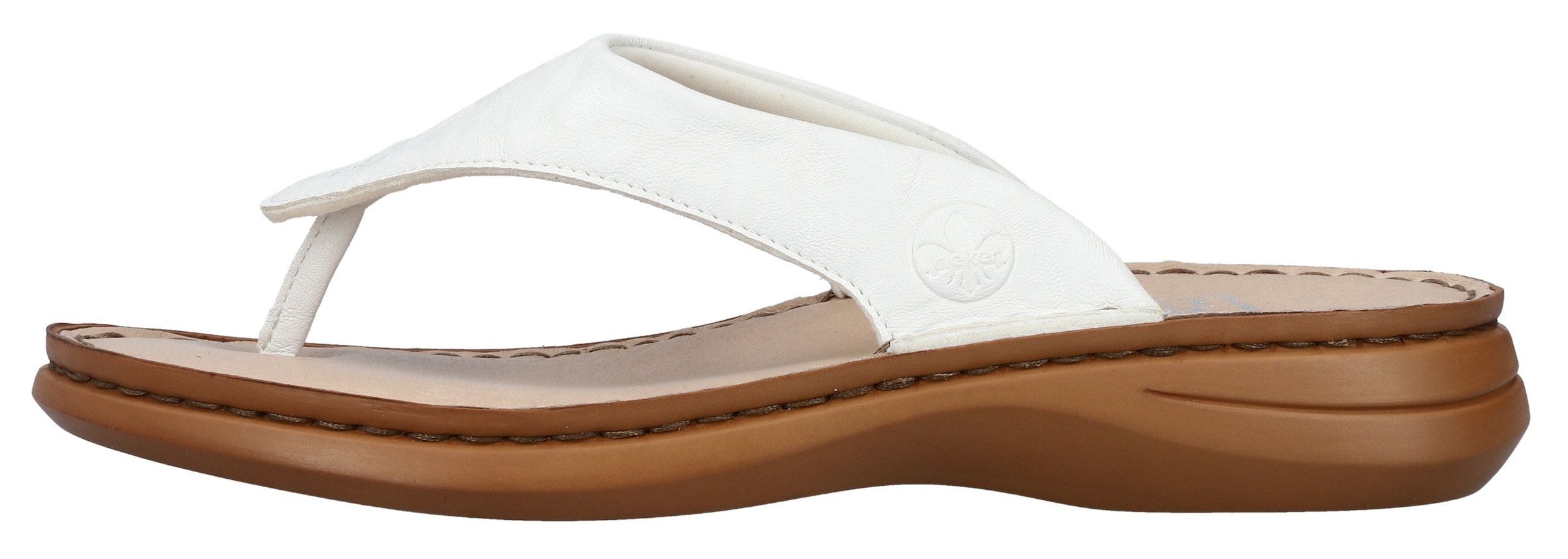 Rieker Zehentrenner, Sommerschuh, Schlappen mit Zehensteg