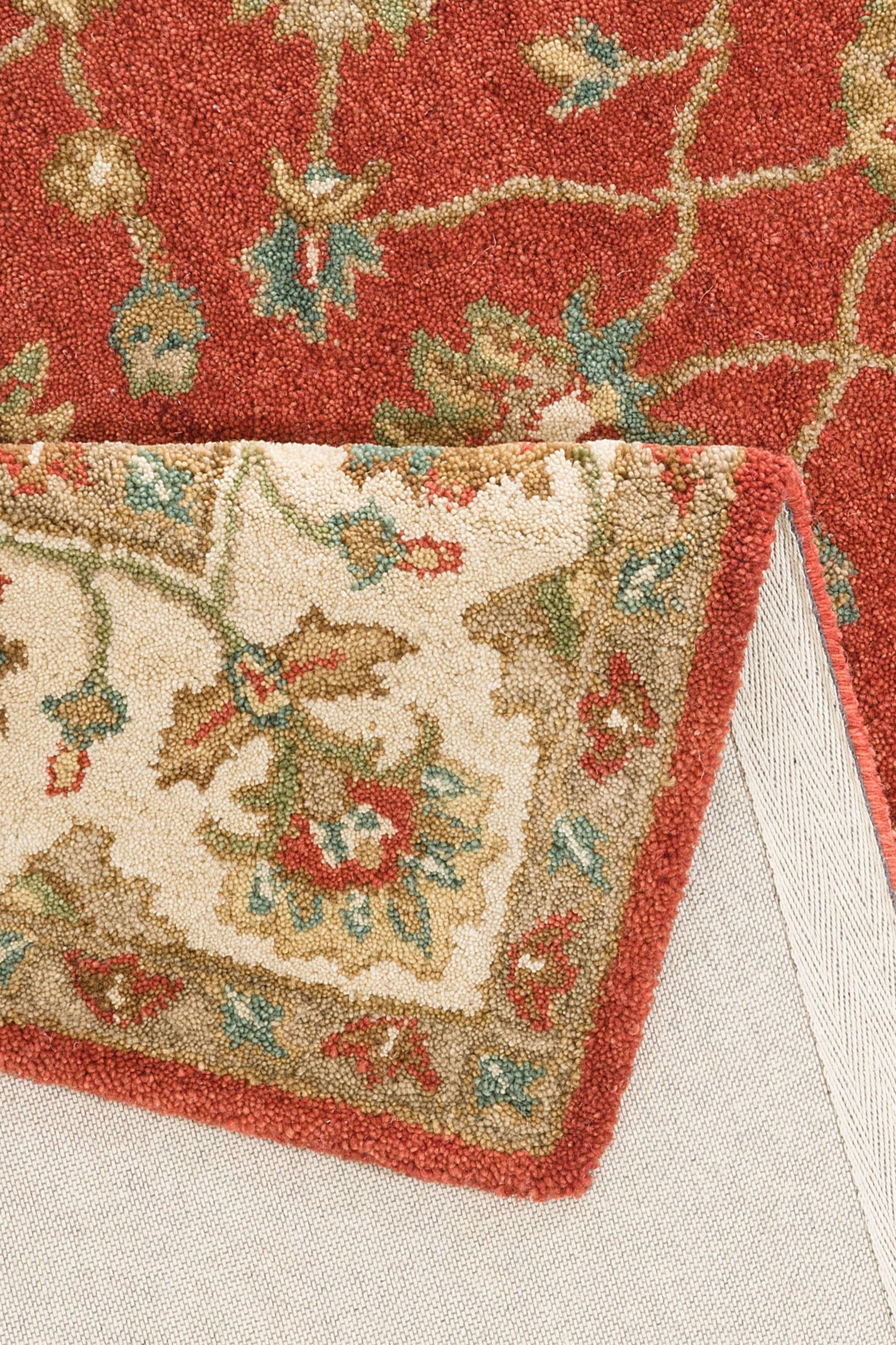 my home Wollteppich »Sahil«, rechteckig, 14 mm Höhe, reine Wolle, Orient-Optik, mit Bordüre, auch als Läufer
