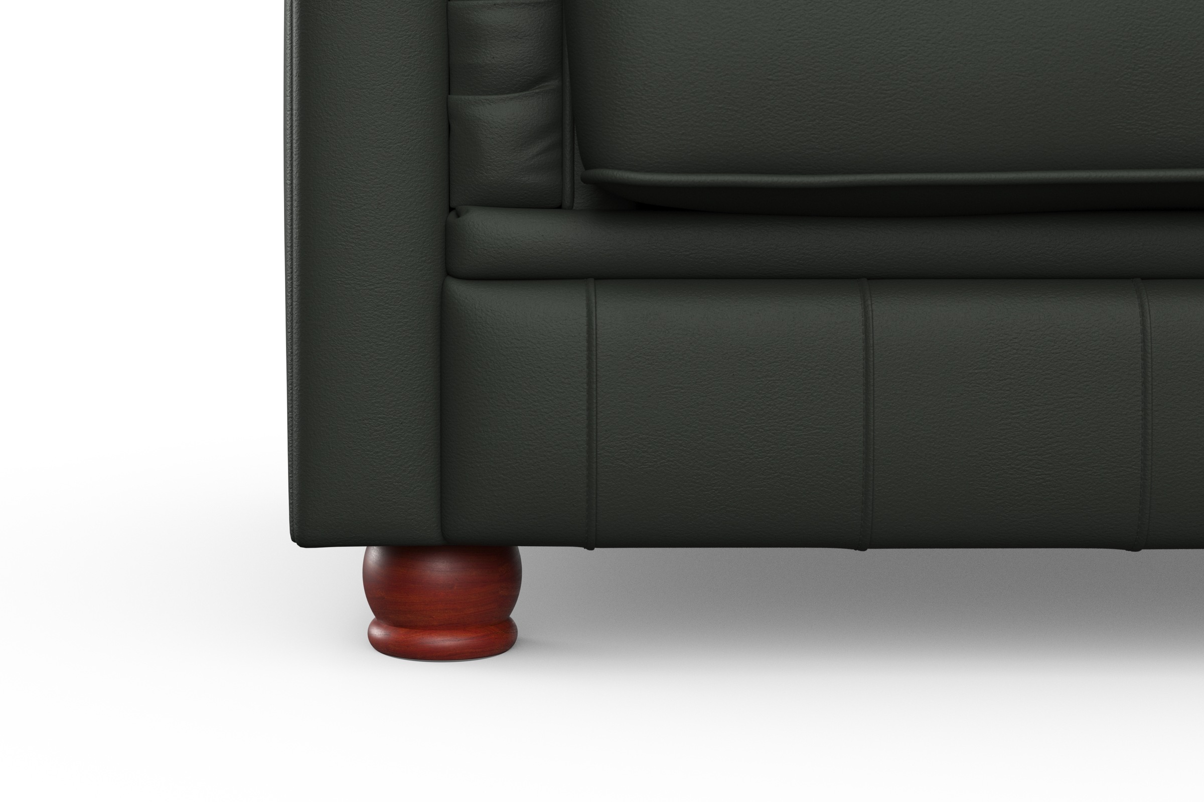 Max Winzer® Chesterfield-Sofa »Kent edel und bequem, tolle Detailverarbeitung, komfortable Armlehnen«, 3-Sitzer mit aufwendiger Knopfheftung, Breite 205 cm