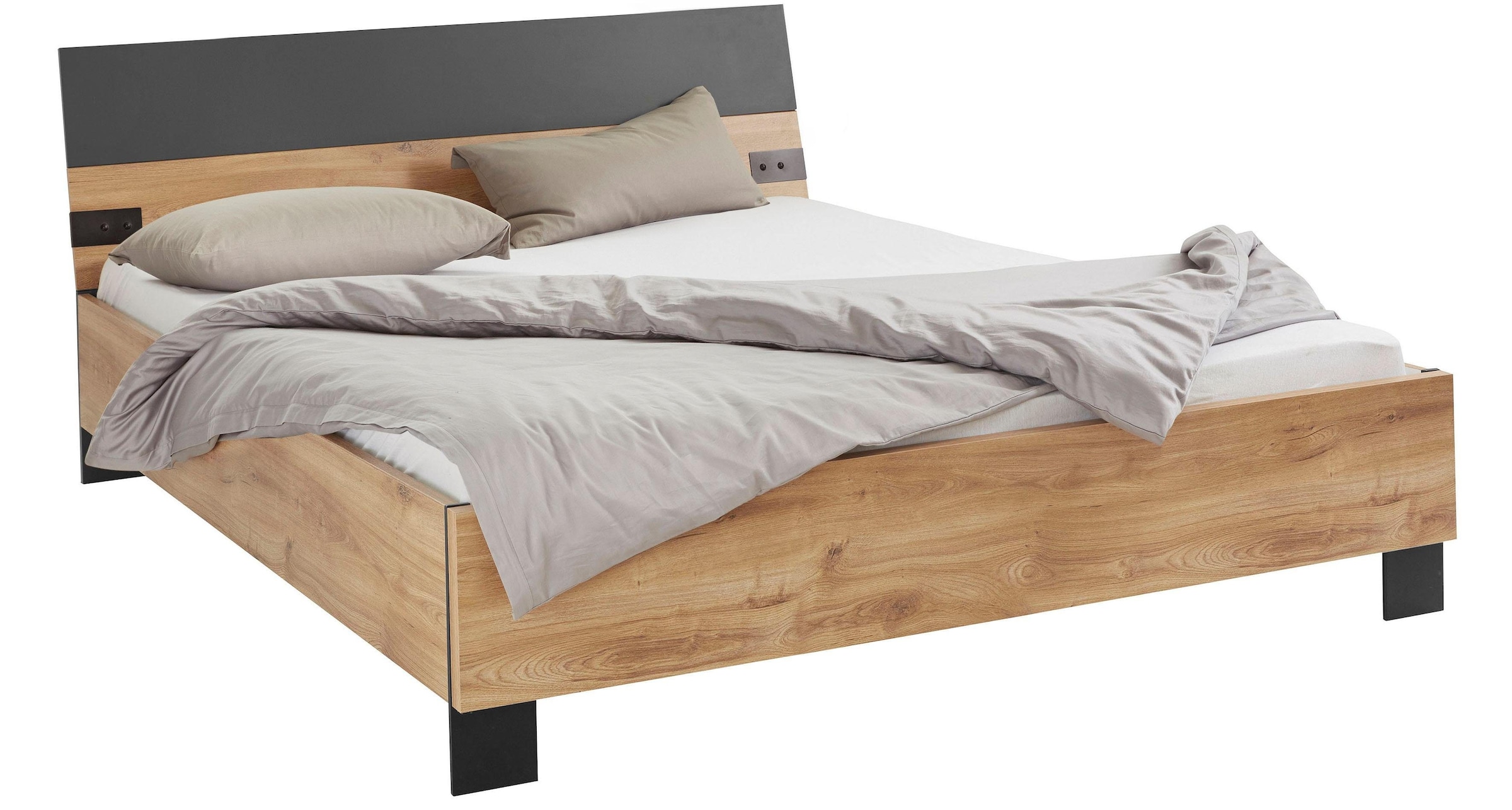 Wimex Futonbett »Malmö, Bett Made in Germany«, im beliebten Industrial look, 3 Breiten zur Auswahl