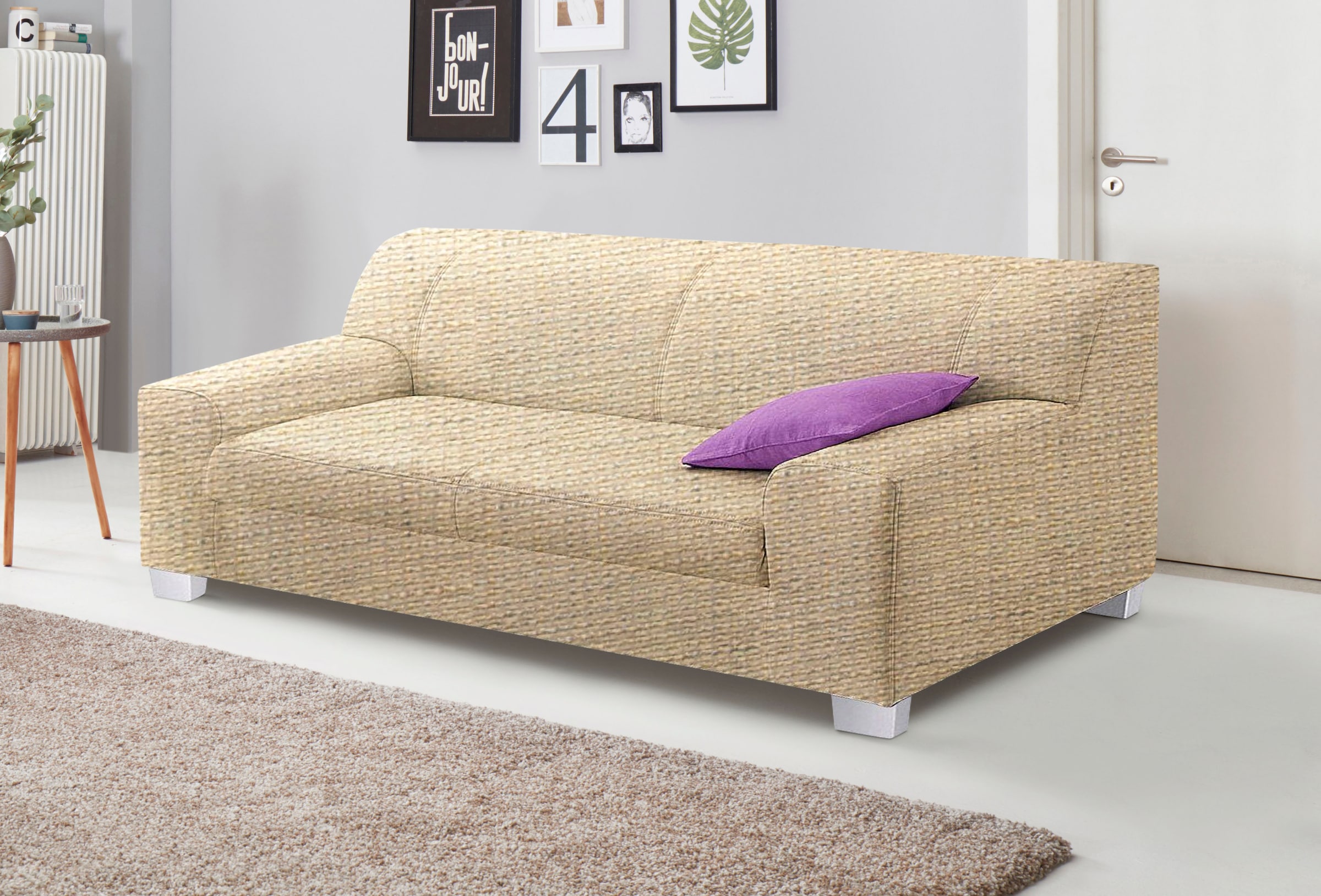 DOMO collection 3-Sitzer »Amando zeitlos und modern, komfortabel,«, in vielen Bezugsvarianten, auch in Leder