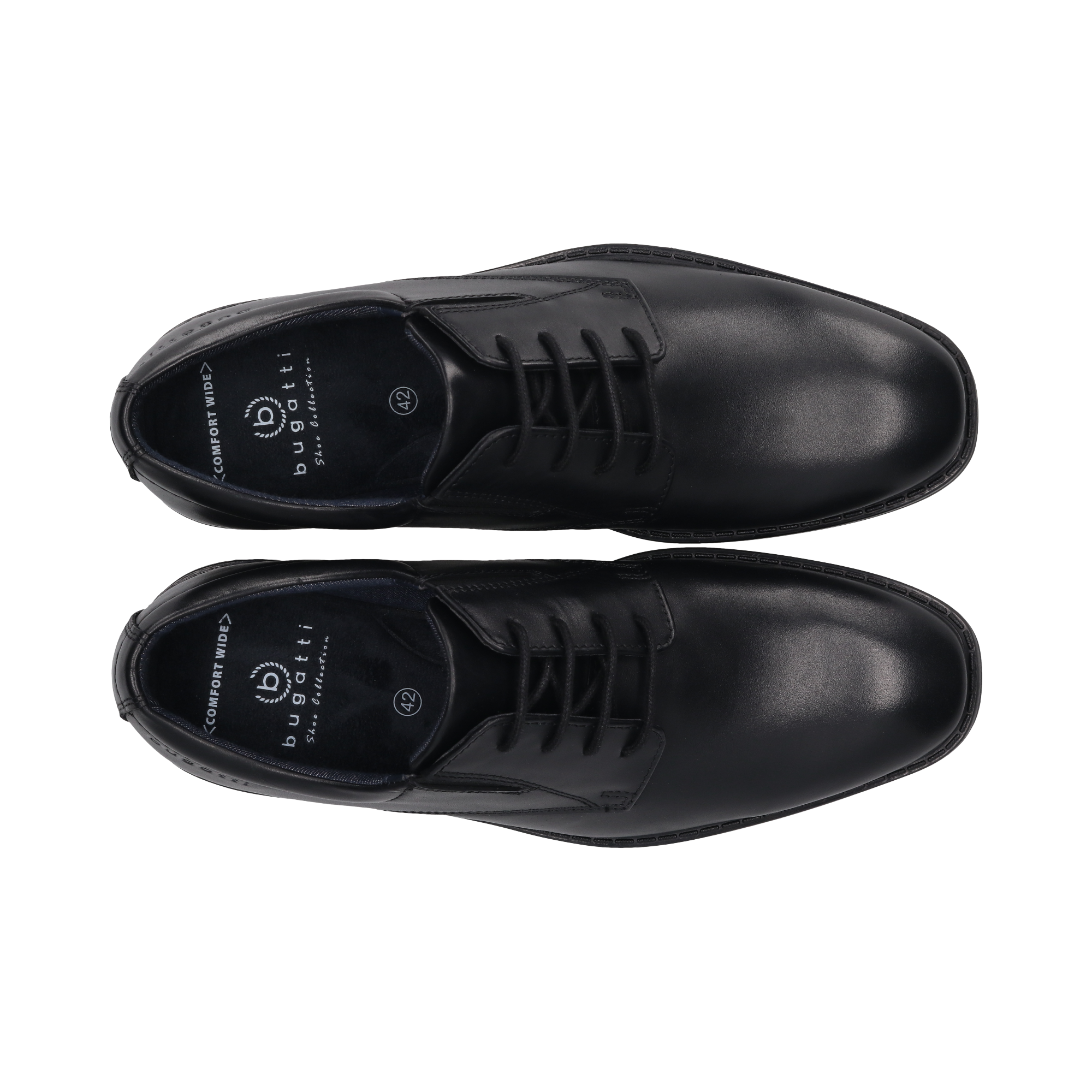 bugatti Schnürschuh  Business-Schnürer, Halbschuh, Festtagsschuh, Anzugschuh, Blockabsatz