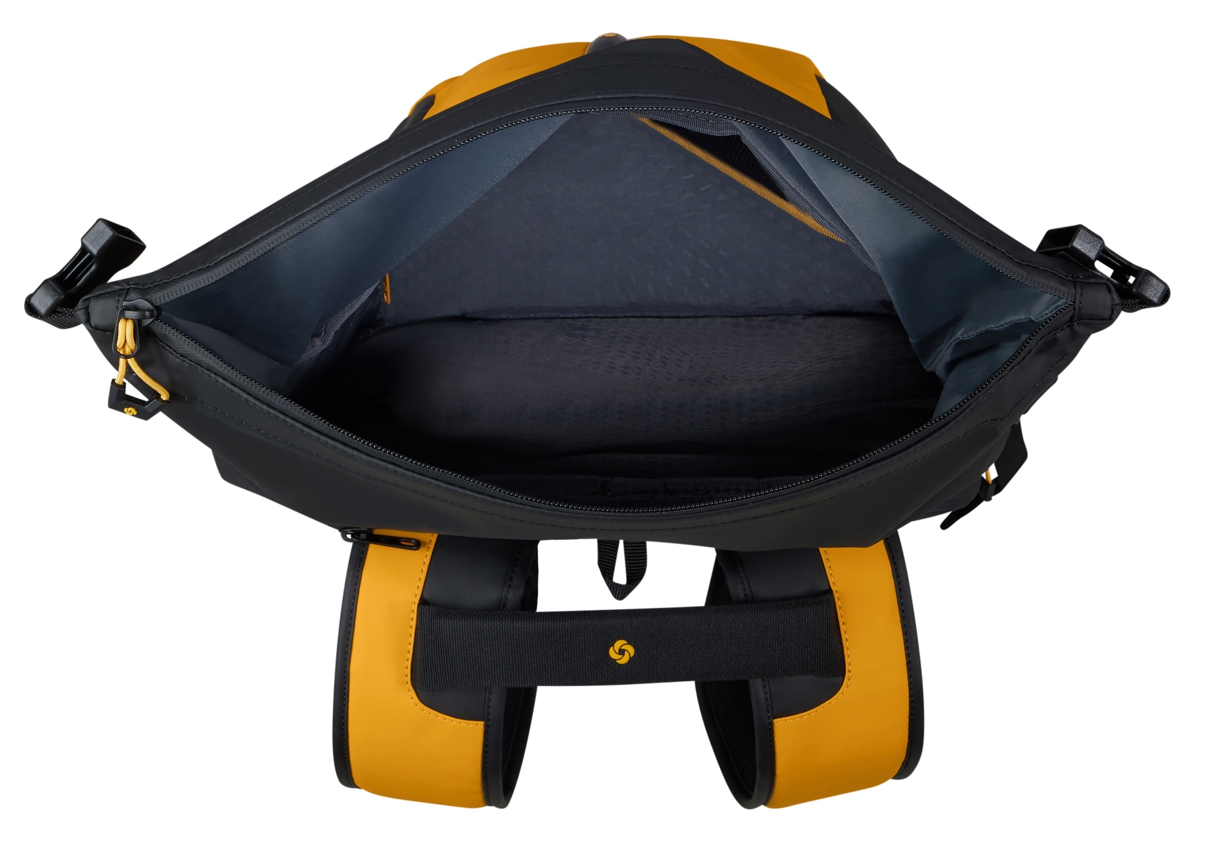 Samsonite Reiserucksack »ECODIVER L« Freizeitrucksack Laptoprucksack Trolleyaufstecksystem Rolltop Backpack