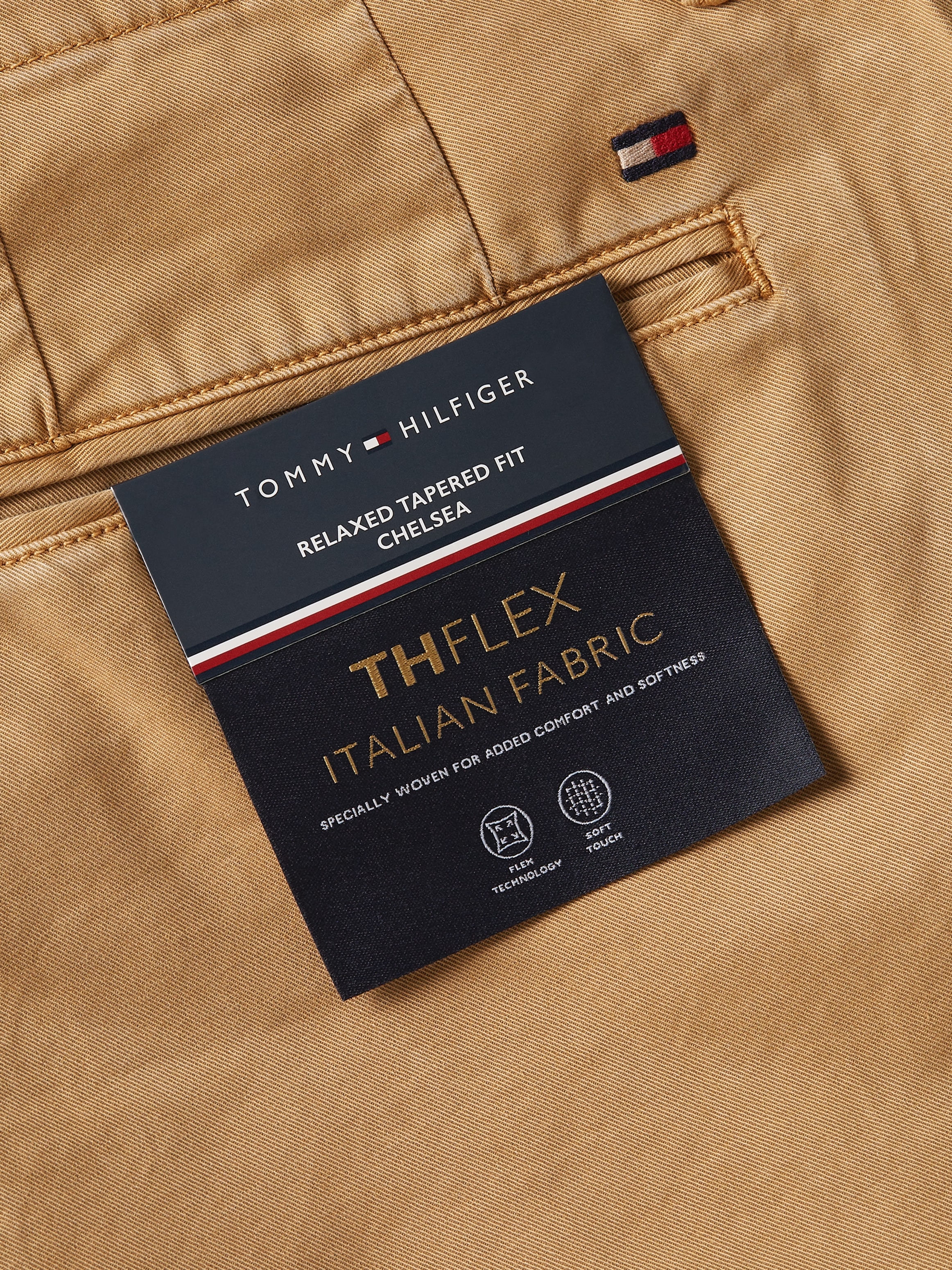 Tommy Hilfiger Cargohose »CHELSEA CARGO GABARDINE GMD«, mit aufgesetzten Taschen