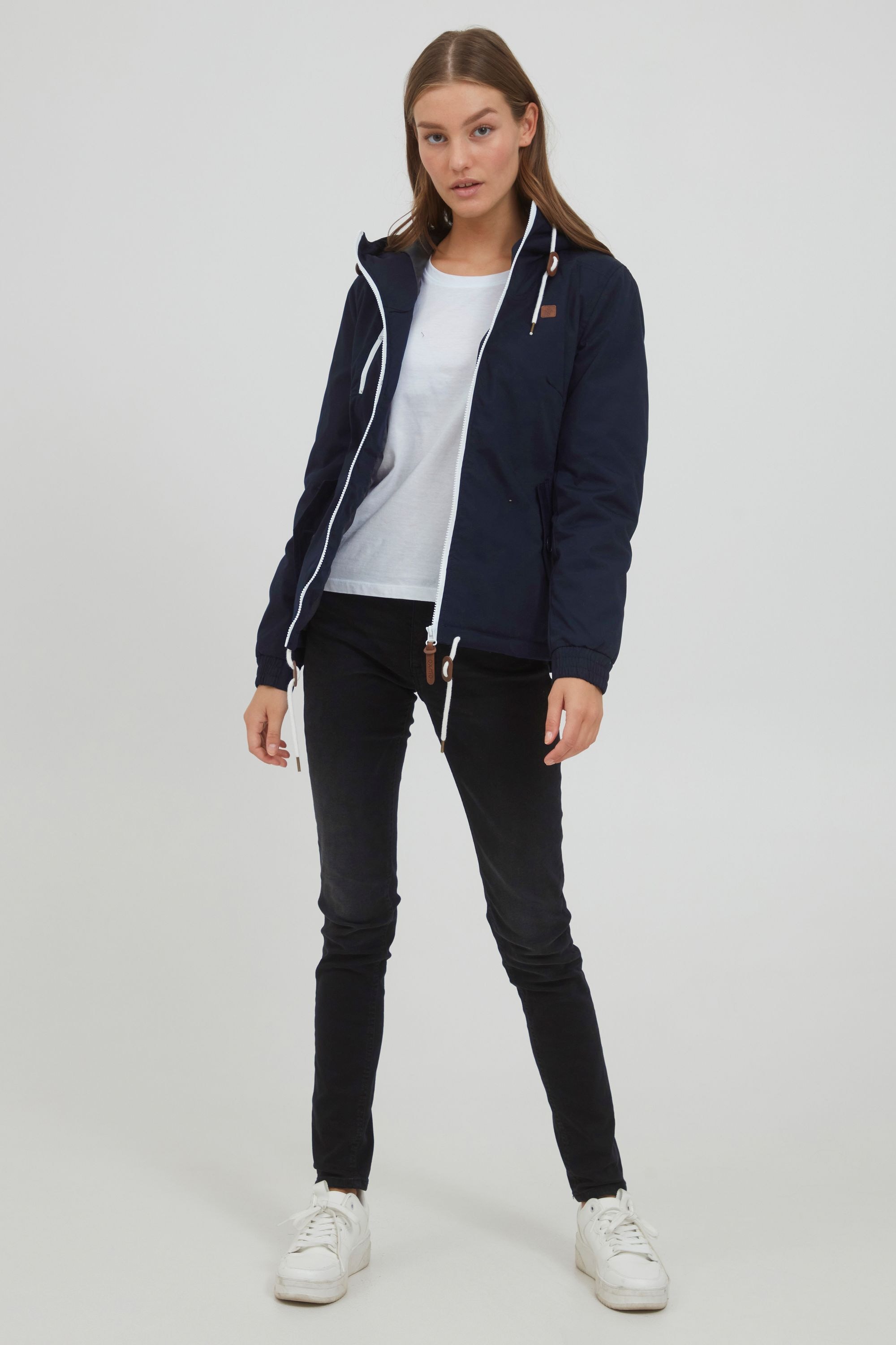 OXMO Kurzjacke »Kurzjacke OXTilda«, mit Kapuze