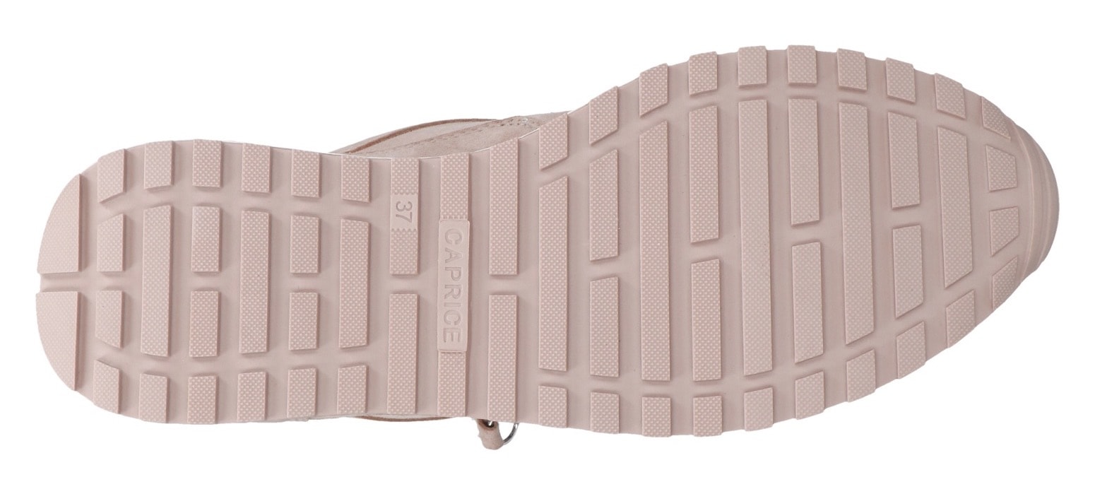 Caprice Keilsneaker, Freizeitschuh, Halbschuh, Schnürschuh in Komfortweite G (= weit)