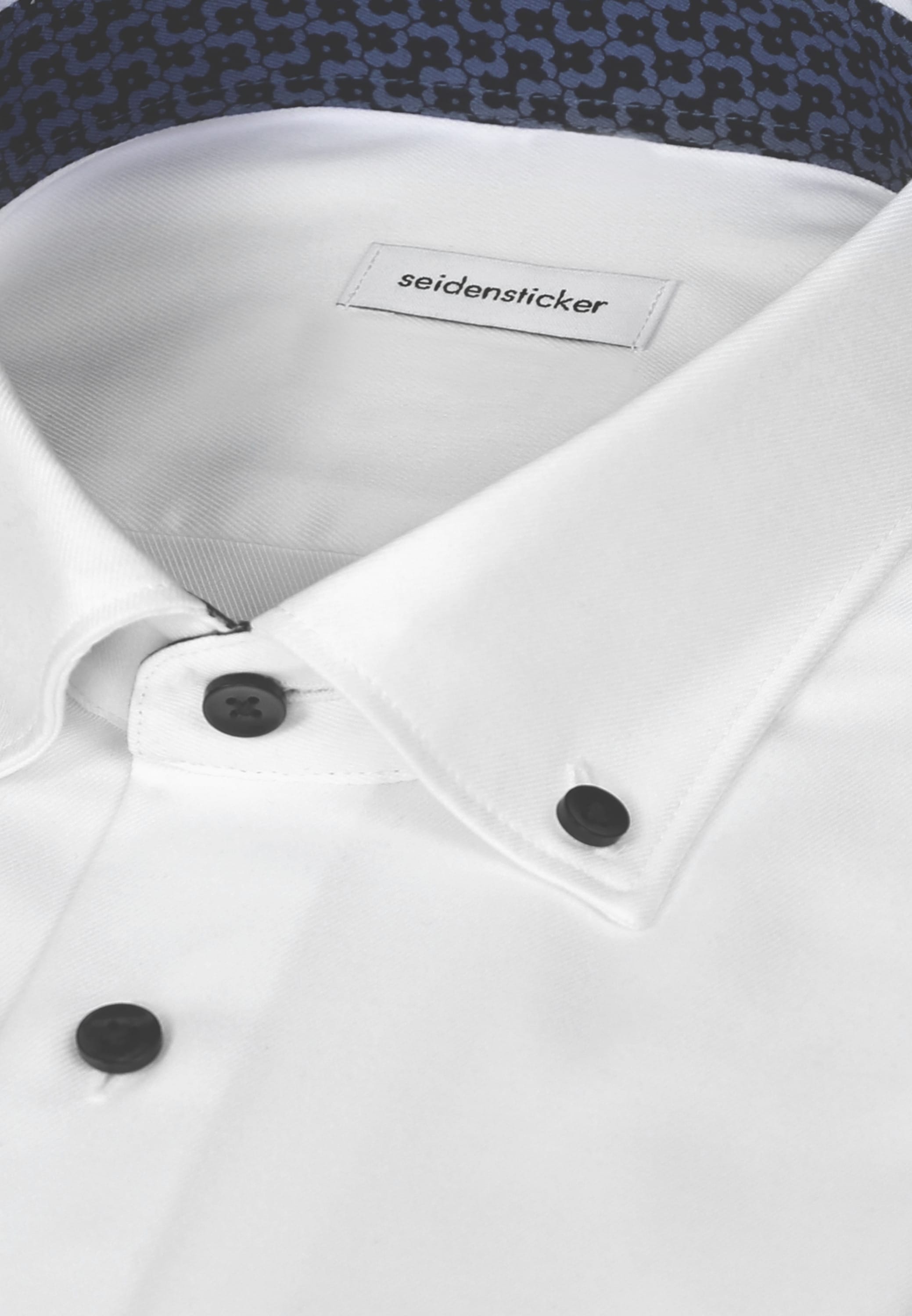 seidensticker Businesshemd »Schwarze Rose« Regular 1/1 Button-Down-Kragen Uni