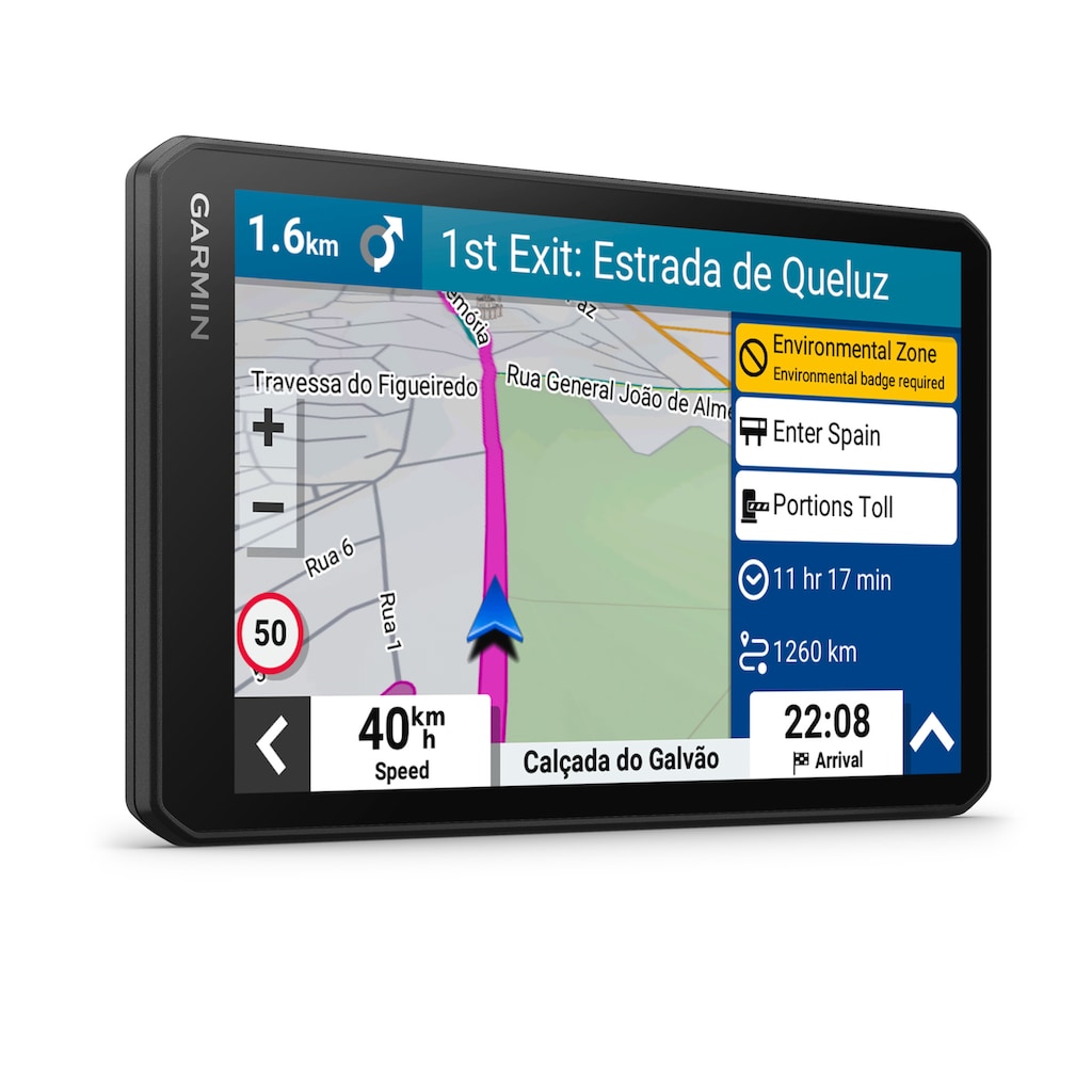 Garmin PKW-Navigationsgerät »DRIVECAM 76 MT-D EU«, (Europa (46 Länder) Karten-Updates)